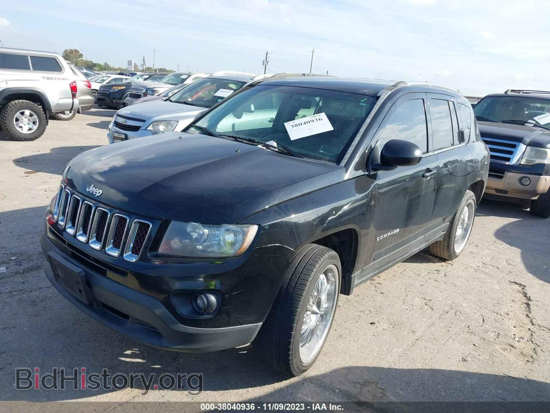 2014 JEEP COMPASS - VIN: 1C4NJCBB2ED707250 - Фото 2