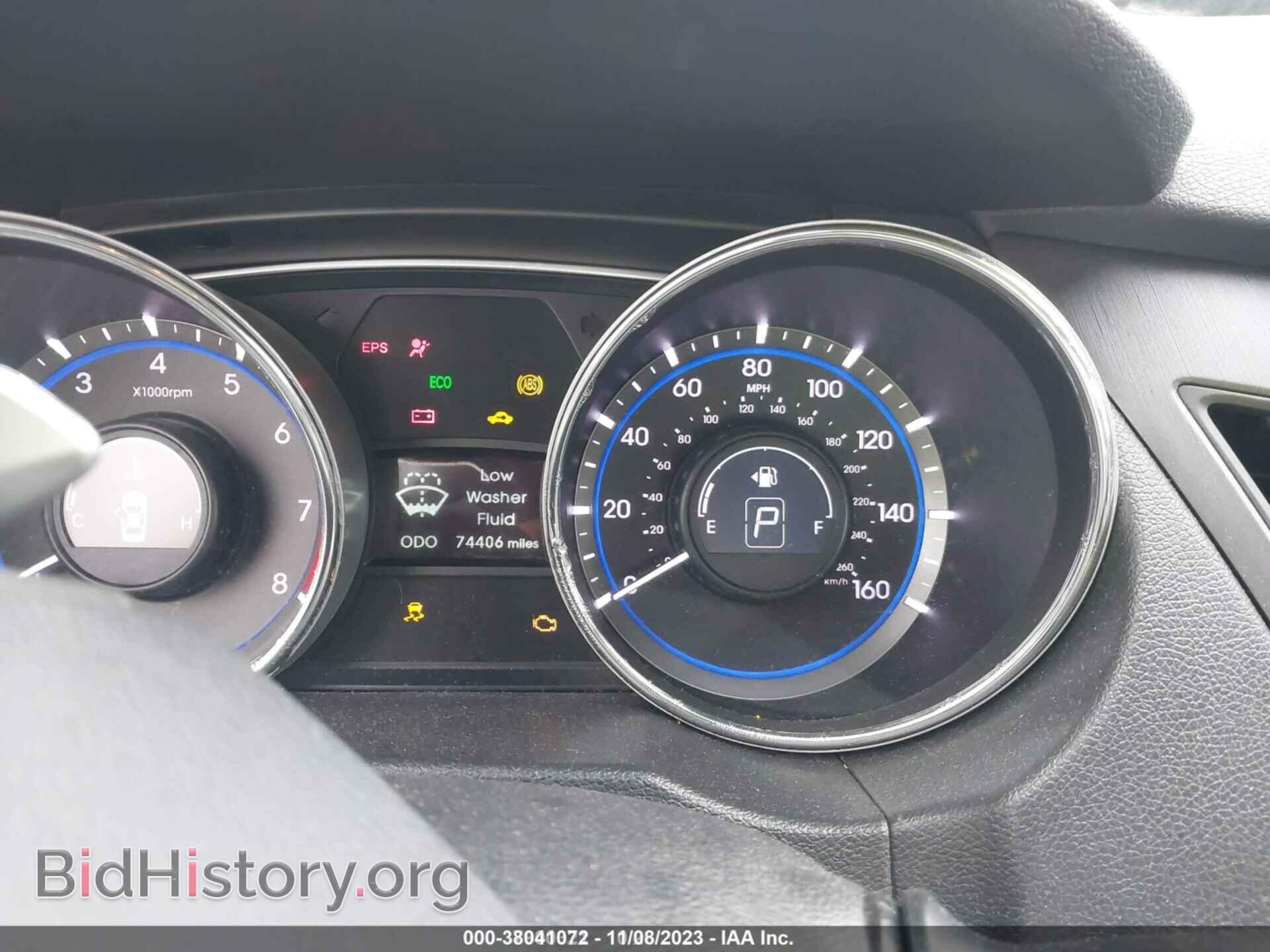 2013 HYUNDAI SONATA - VIN: 5NPEC4AC2DH810106 - Фото 7