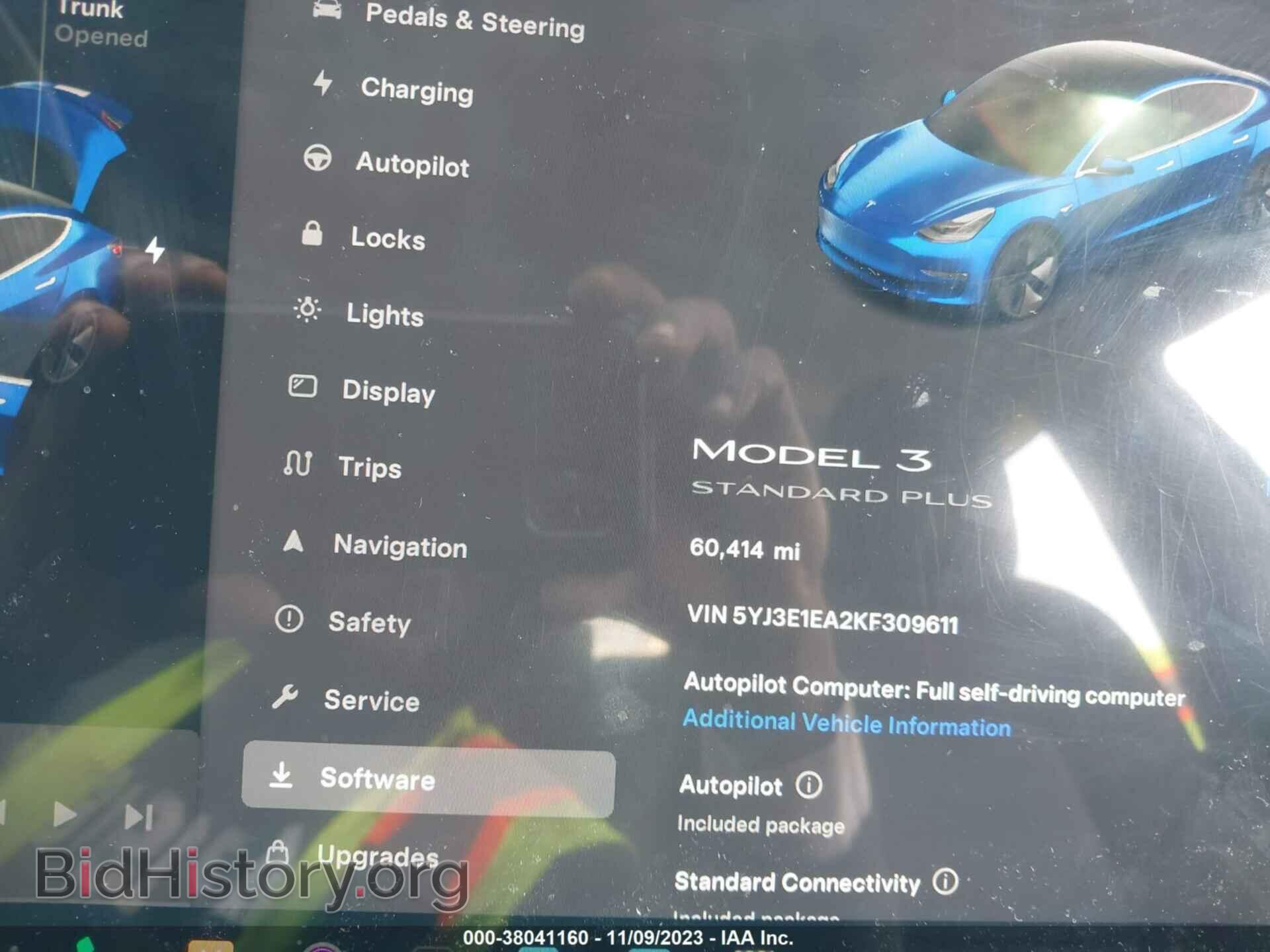 2019 TESLA MODEL 3 - VIN: 5YJ3E1EA2KF309611 - Photo 7