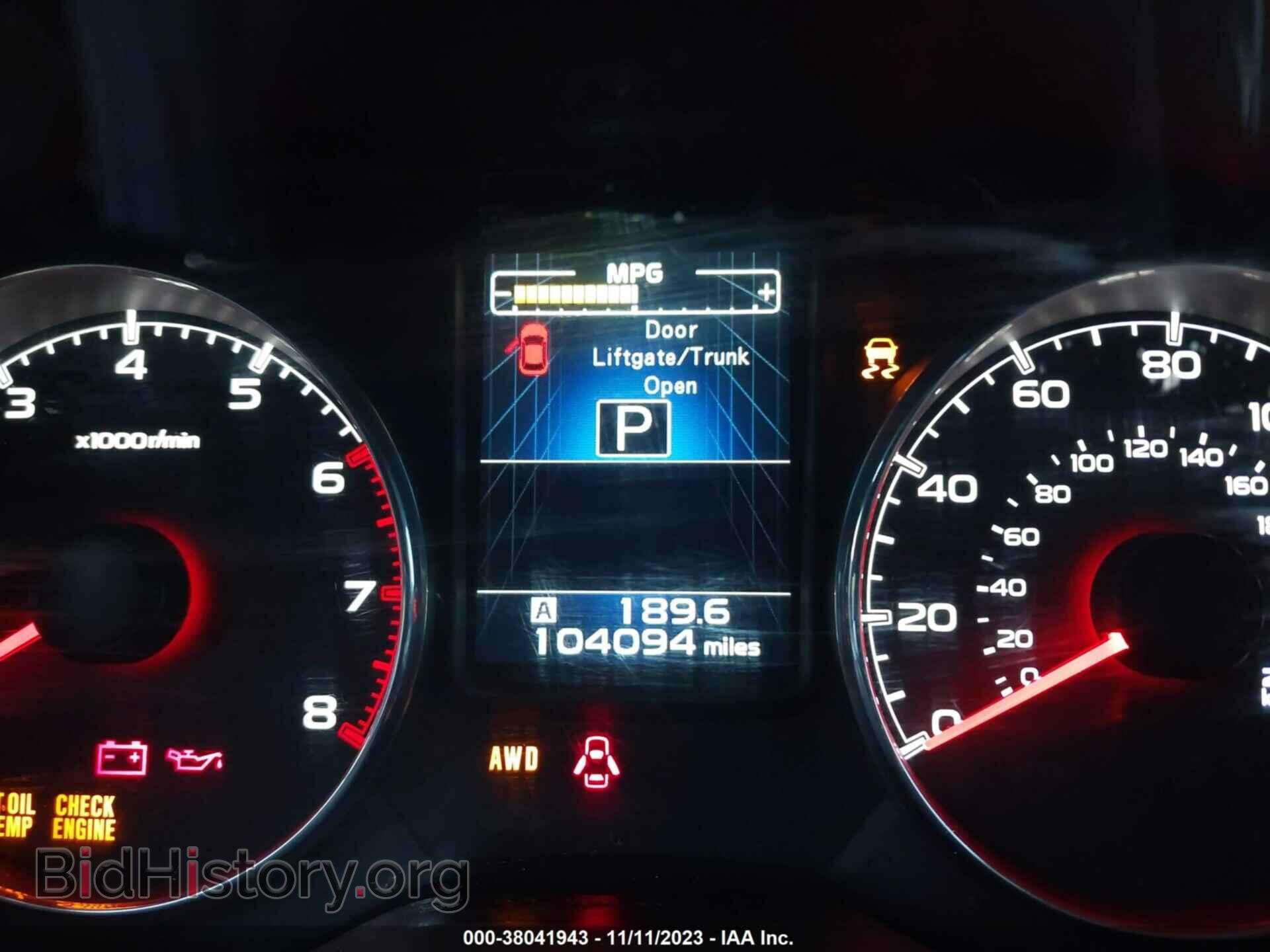 2013 SUBARU OUTBACK - VIN: 4S4BRBKC7D3319378 - Фото 7