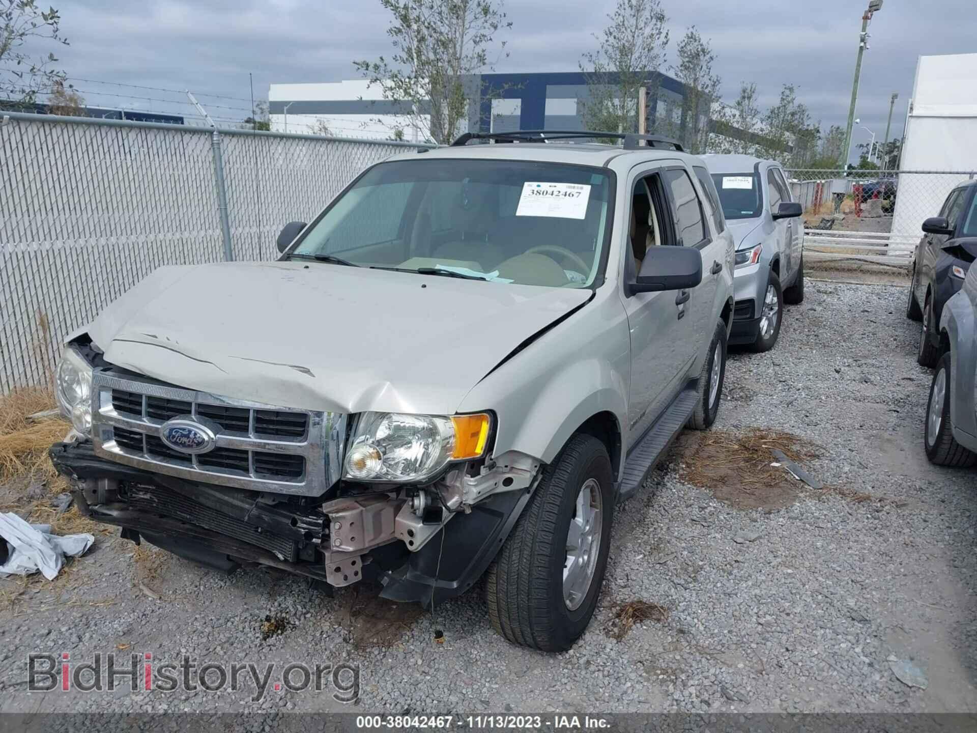 2008 FORD ESCAPE - VIN: 1FMCU03Z98KB77945 - Фото 2