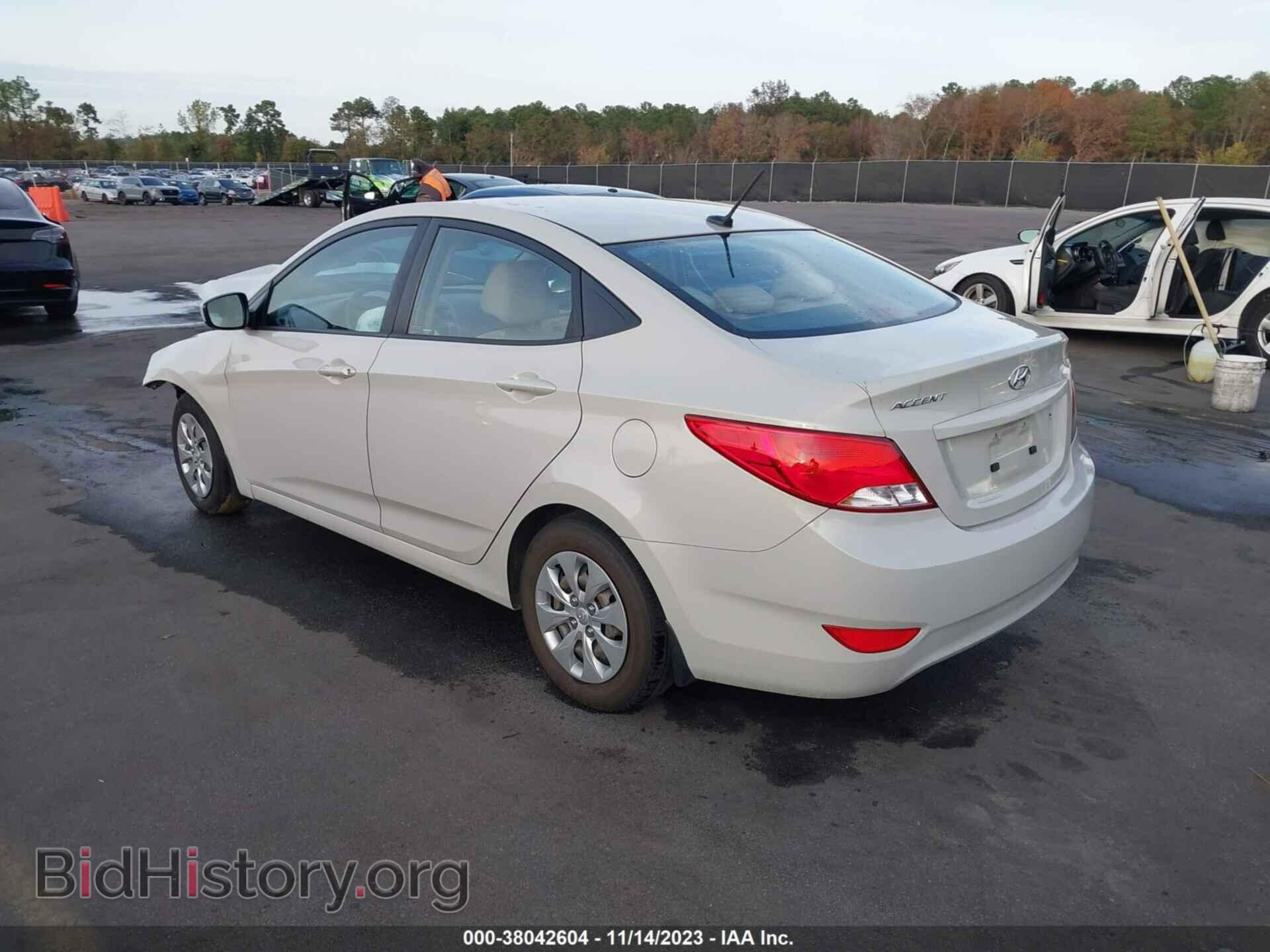 2016 HYUNDAI ACCENT - VIN: KMHCT4AE0GU083336 - Фото 3