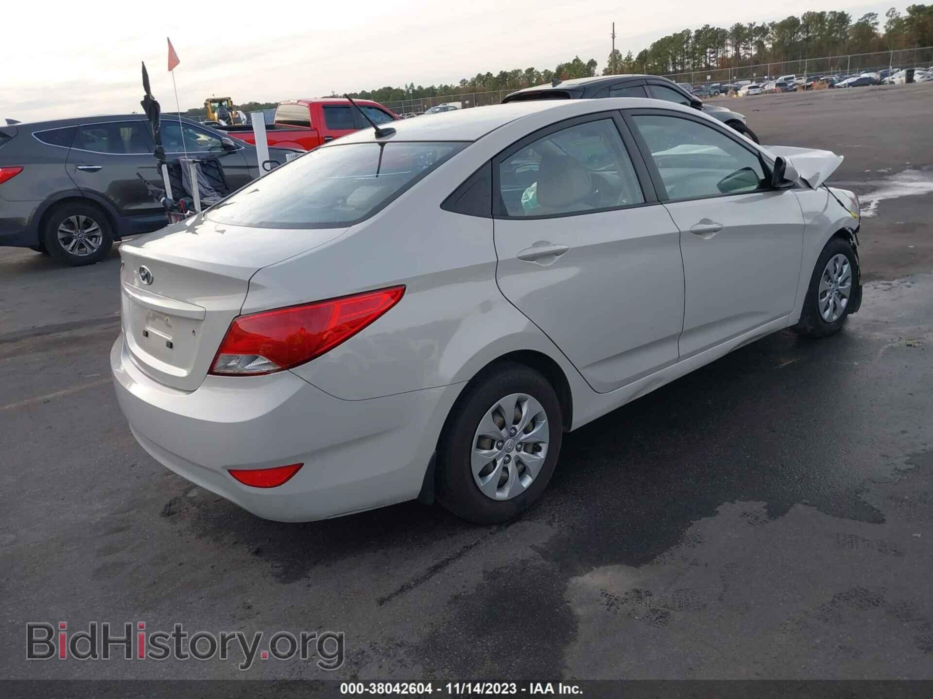 2016 HYUNDAI ACCENT - VIN: KMHCT4AE0GU083336 - Фото 4