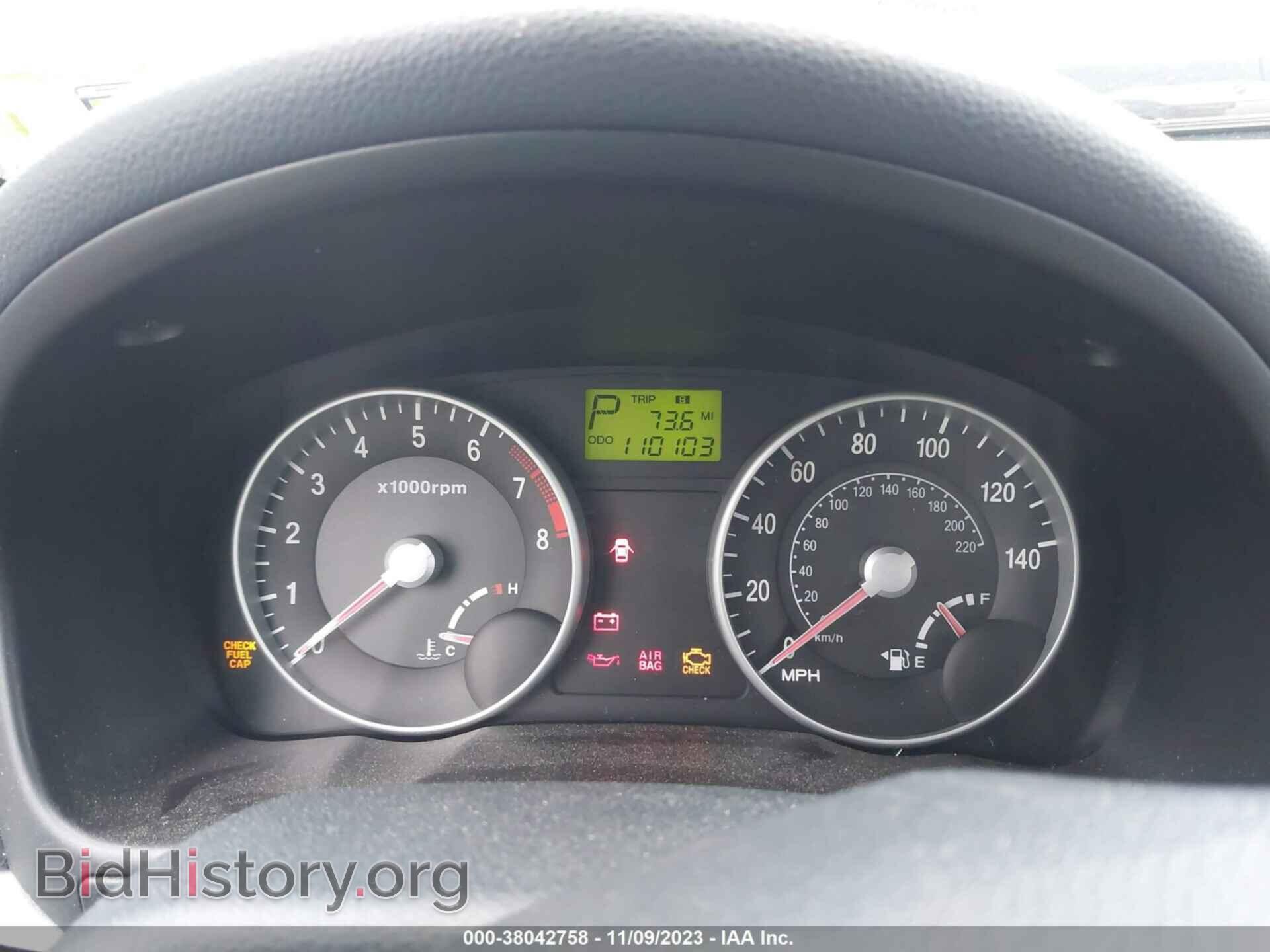 2007 HYUNDAI ACCENT - VIN: KMHCN46C47U107025 - Фото 7