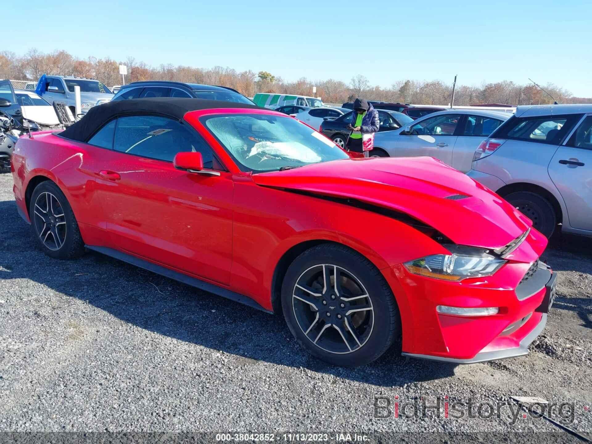 Photo 1FATP8UH1J5143475 - FORD MUSTANG 2018