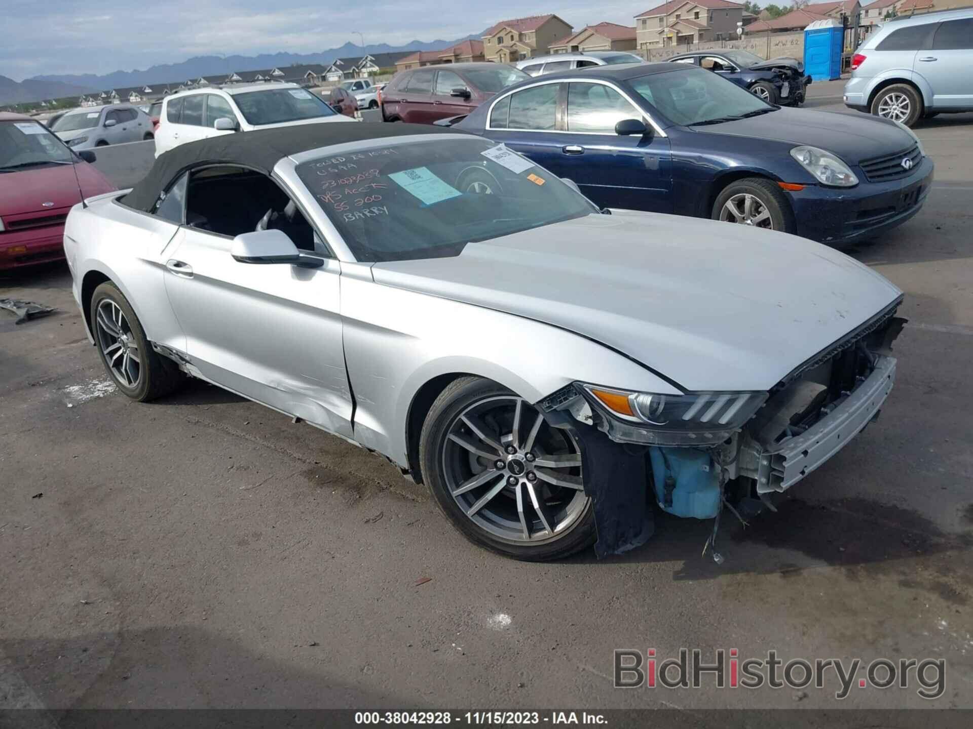 Photo 1FATP8UH0H5204275 - FORD MUSTANG 2017