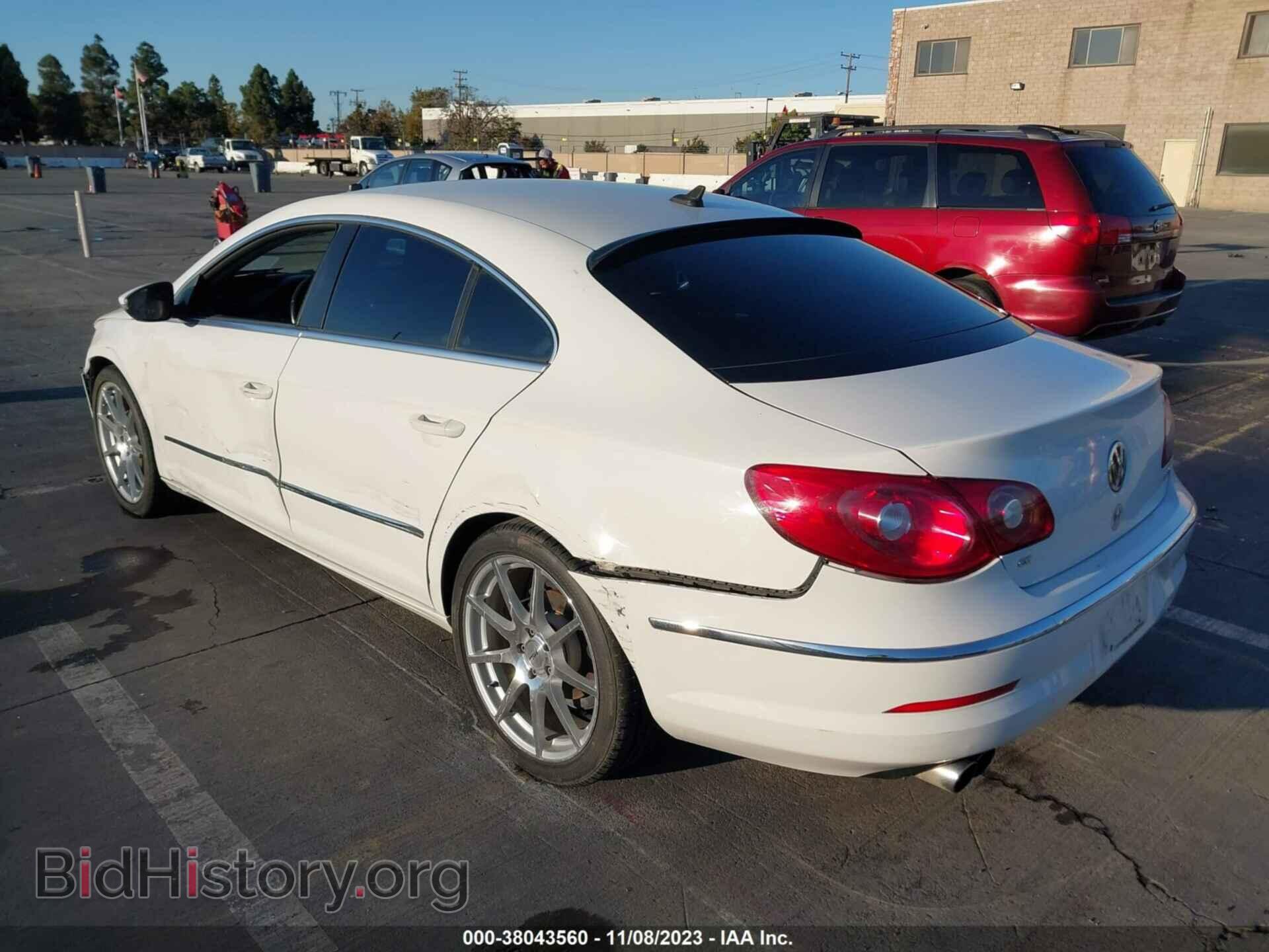2011 VOLKSWAGEN CC - VIN: WVWMP7AN0BE728309 - Фото 3