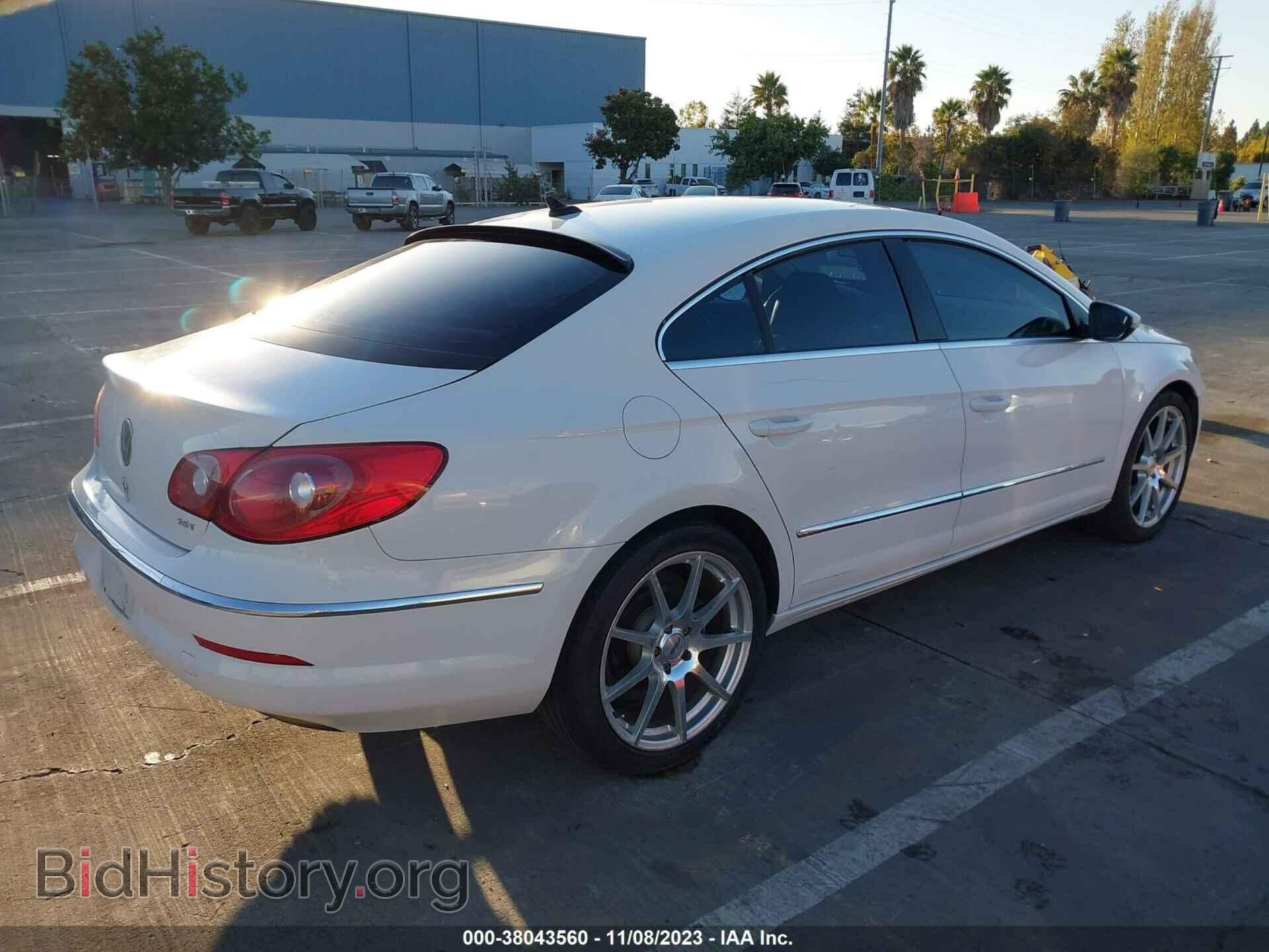 2011 VOLKSWAGEN CC - VIN: WVWMP7AN0BE728309 - Фото 4