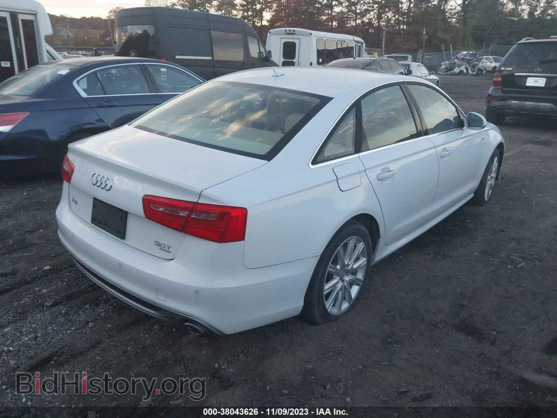 2012 AUDI A6 - VIN: WAUHGAFC7CN102910 - Фото 4