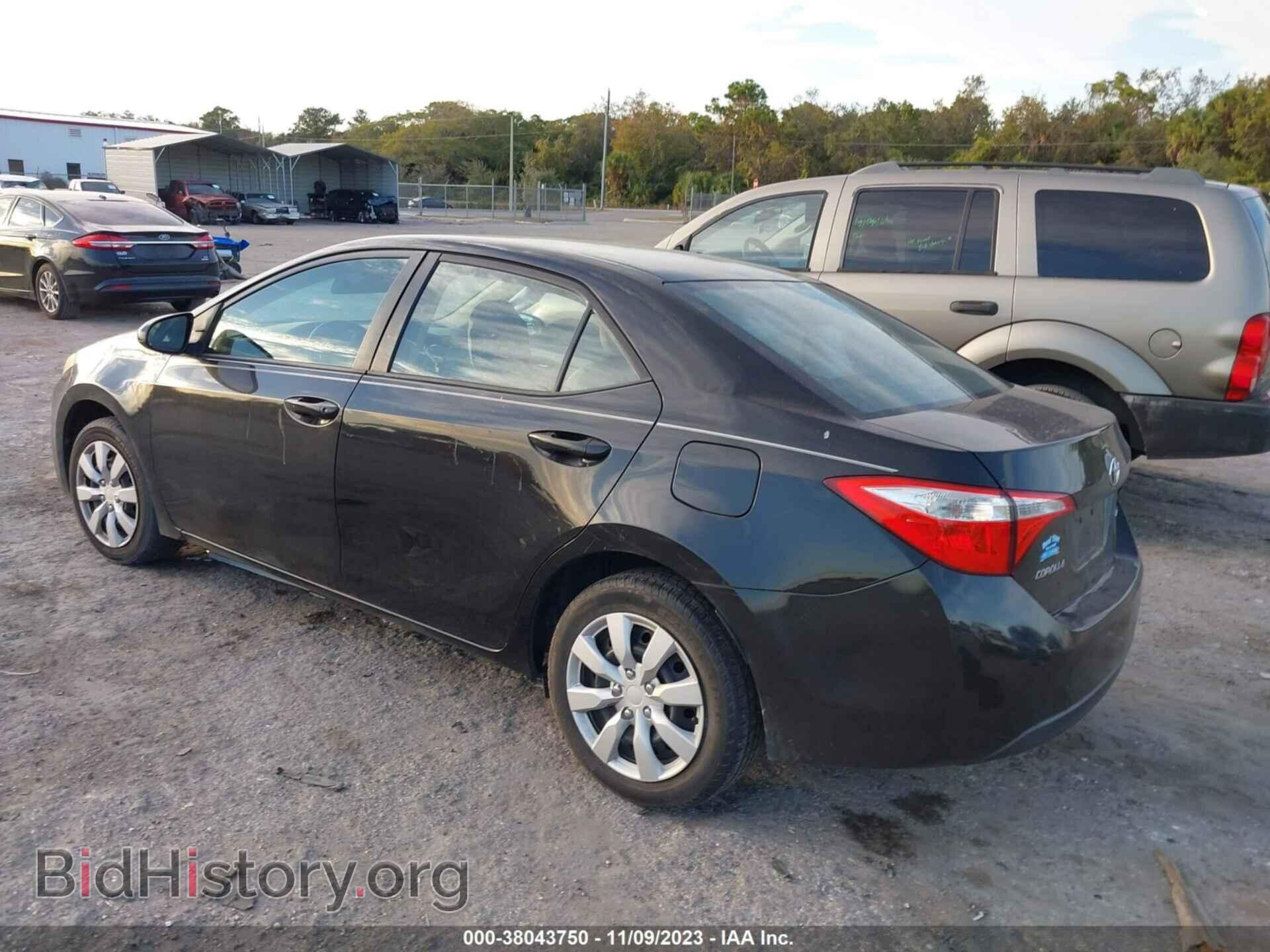 2015 TOYOTA COROLLA - VIN: 2T1BURHE2FC467856 - Фото 3