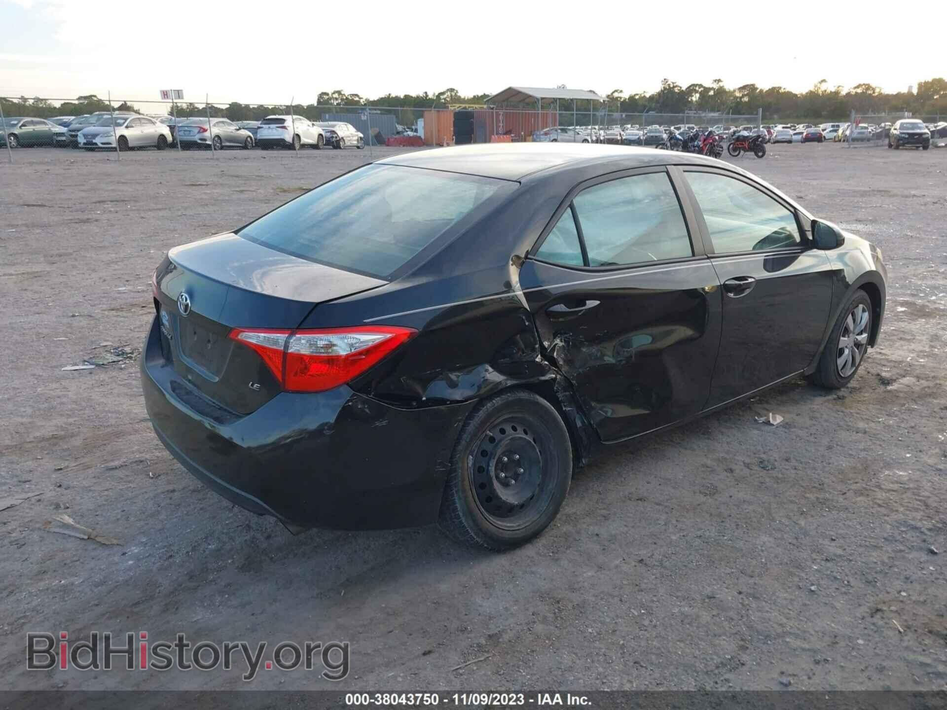 2015 TOYOTA COROLLA - VIN: 2T1BURHE2FC467856 - Фото 4