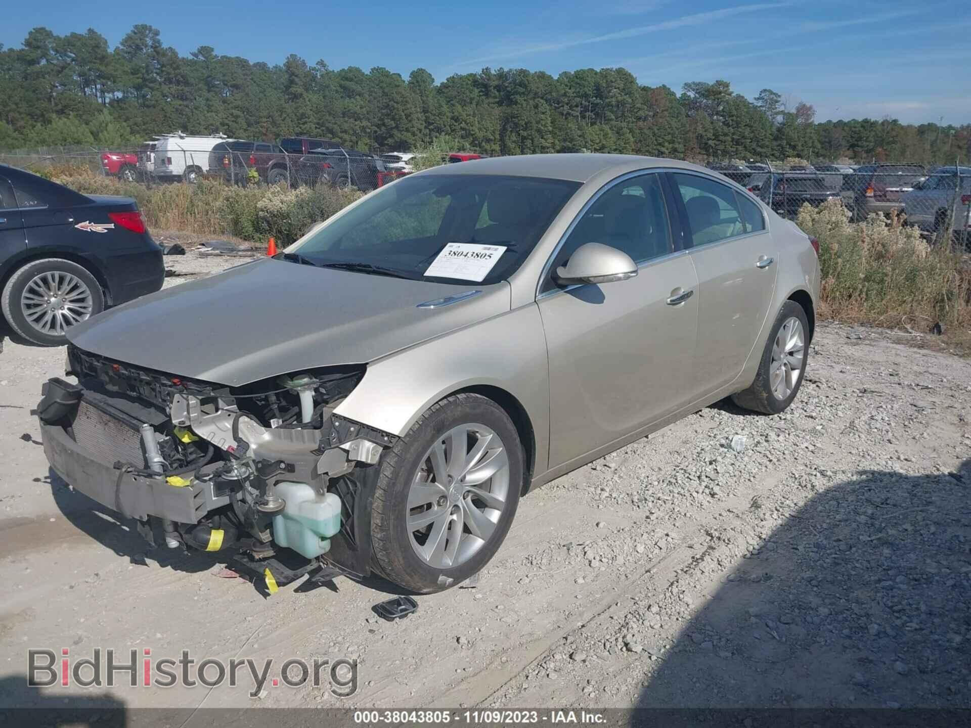 2014 BUICK REGAL - VIN: 2G4GN5EX4E9253446 - Фото 2