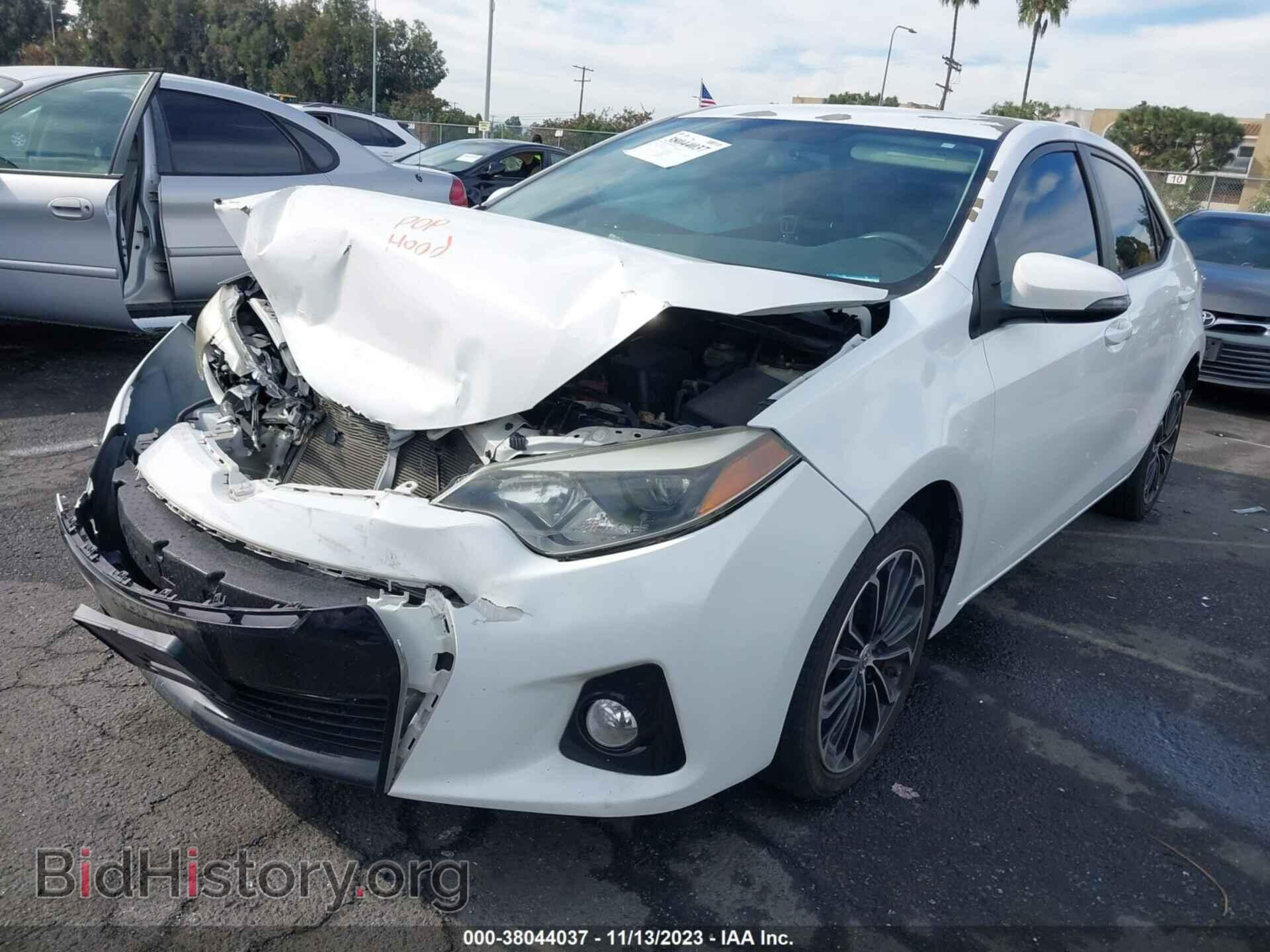 2014 TOYOTA COROLLA - VIN: 5YFBURHE1EP109727 - Фото 2