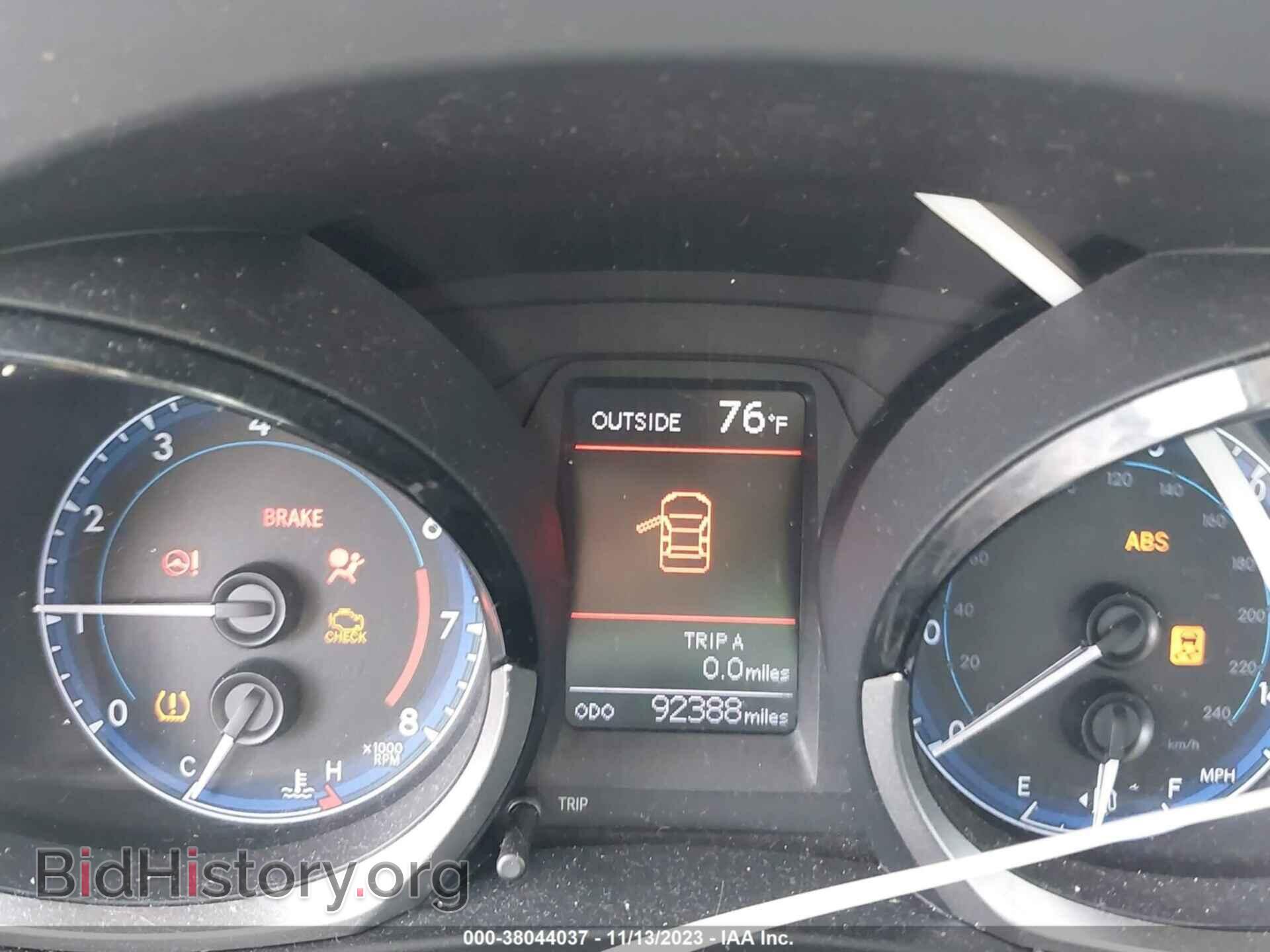 2014 TOYOTA COROLLA - VIN: 5YFBURHE1EP109727 - Фото 7