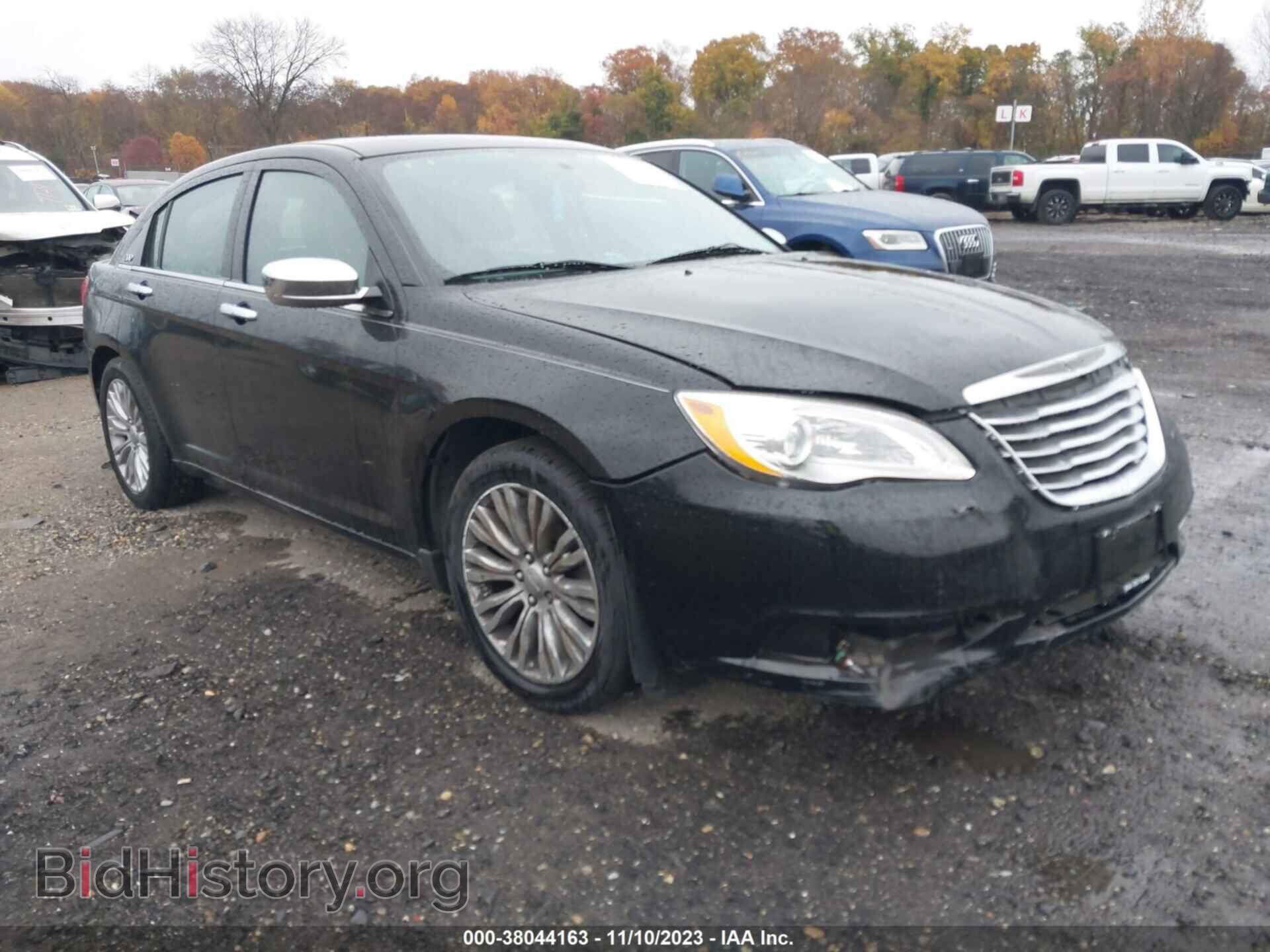 Фотография 1C3CCBCB9CN308275 - CHRYSLER 200 2012