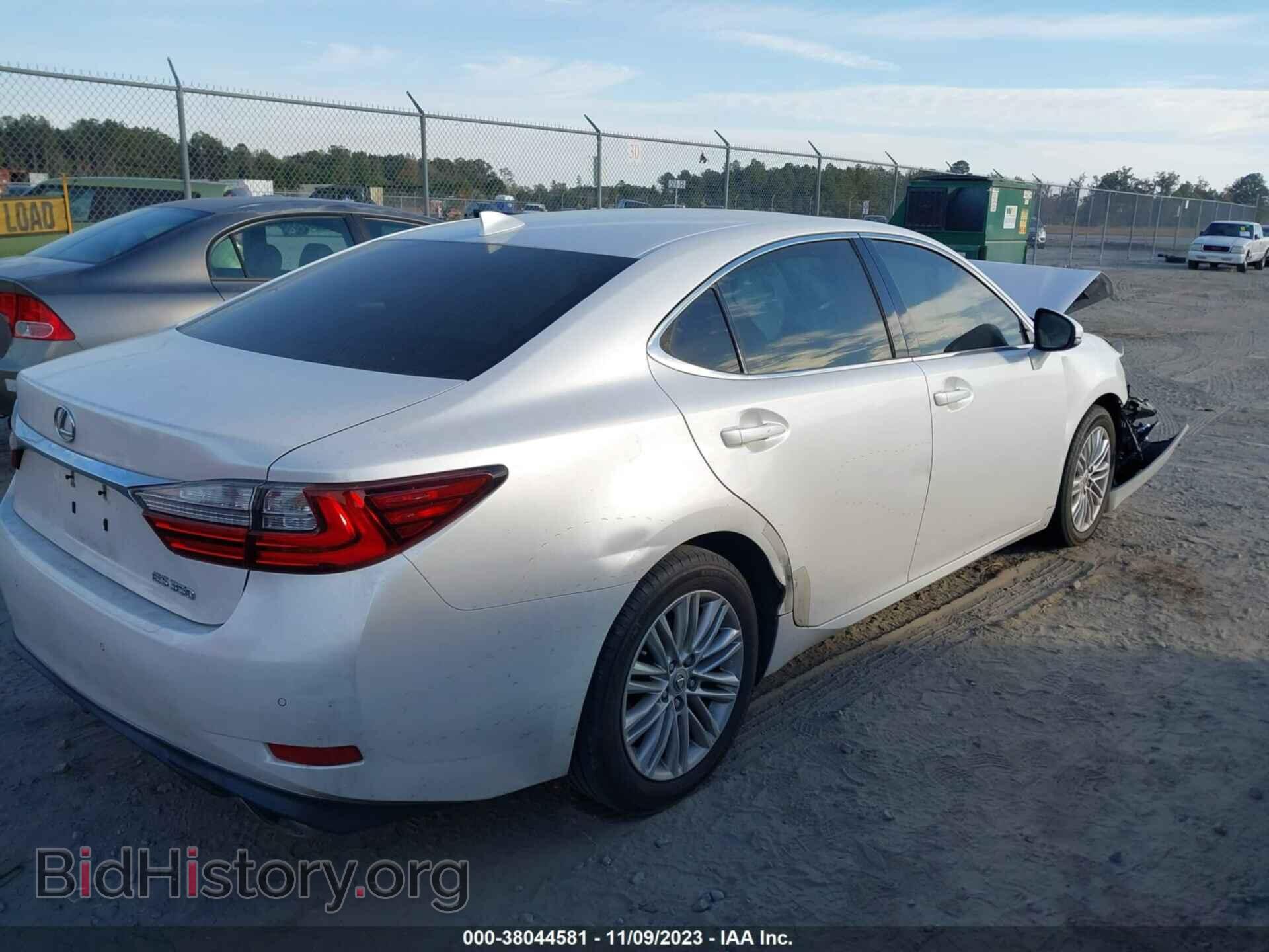 2016 LEXUS ES 350 - VIN: JTHBK1GG5G2211641 - Фото 4