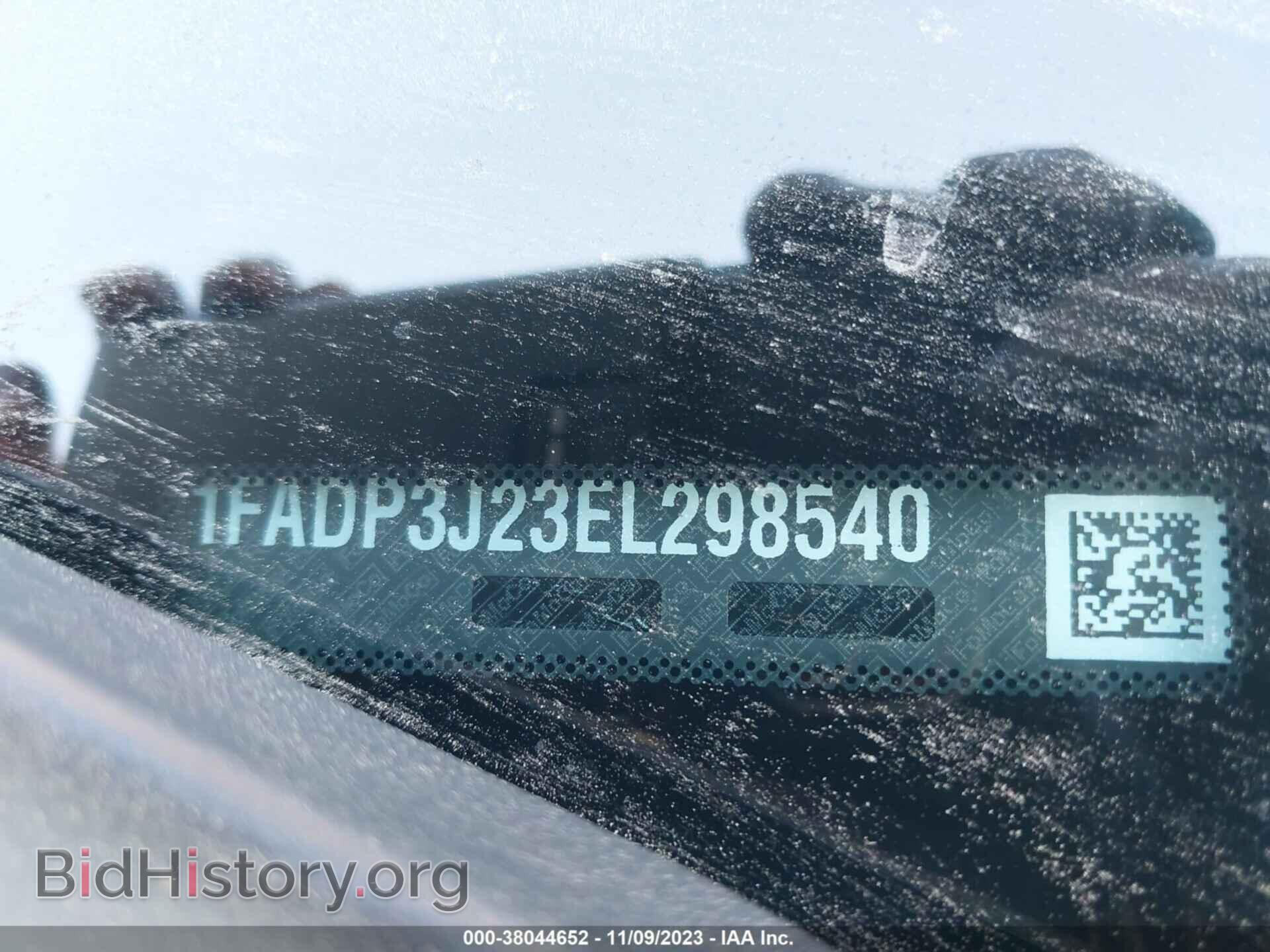 2014 FORD FOCUS - VIN: 1FADP3J23EL298540 - Фото 9