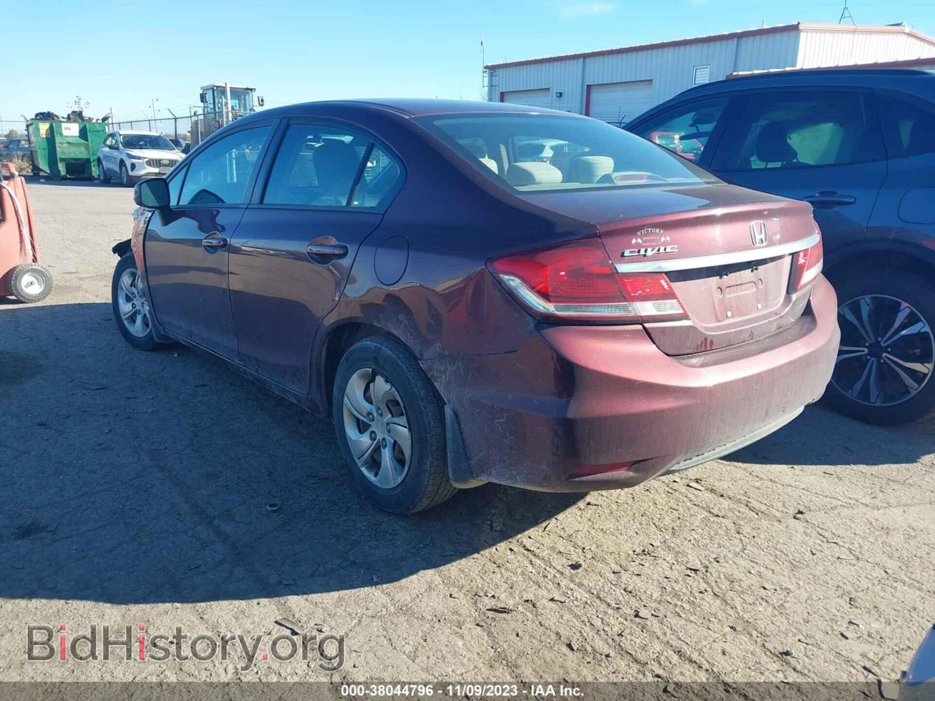 2013 HONDA CIVIC - VIN: 19XFB2F55DE072019 - Фото 3