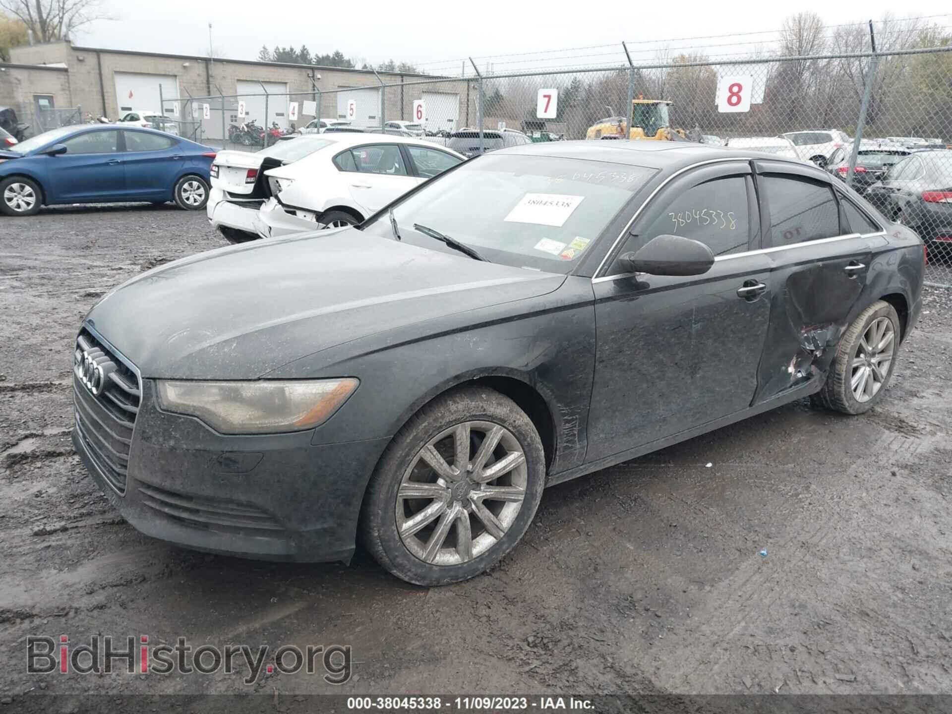 2013 AUDI A6 - VIN: WAUGFAFC8DN114788 - Фото 2