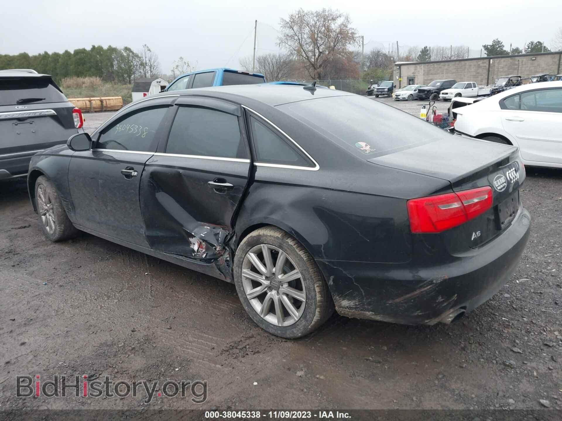 2013 AUDI A6 - VIN: WAUGFAFC8DN114788 - Фото 3
