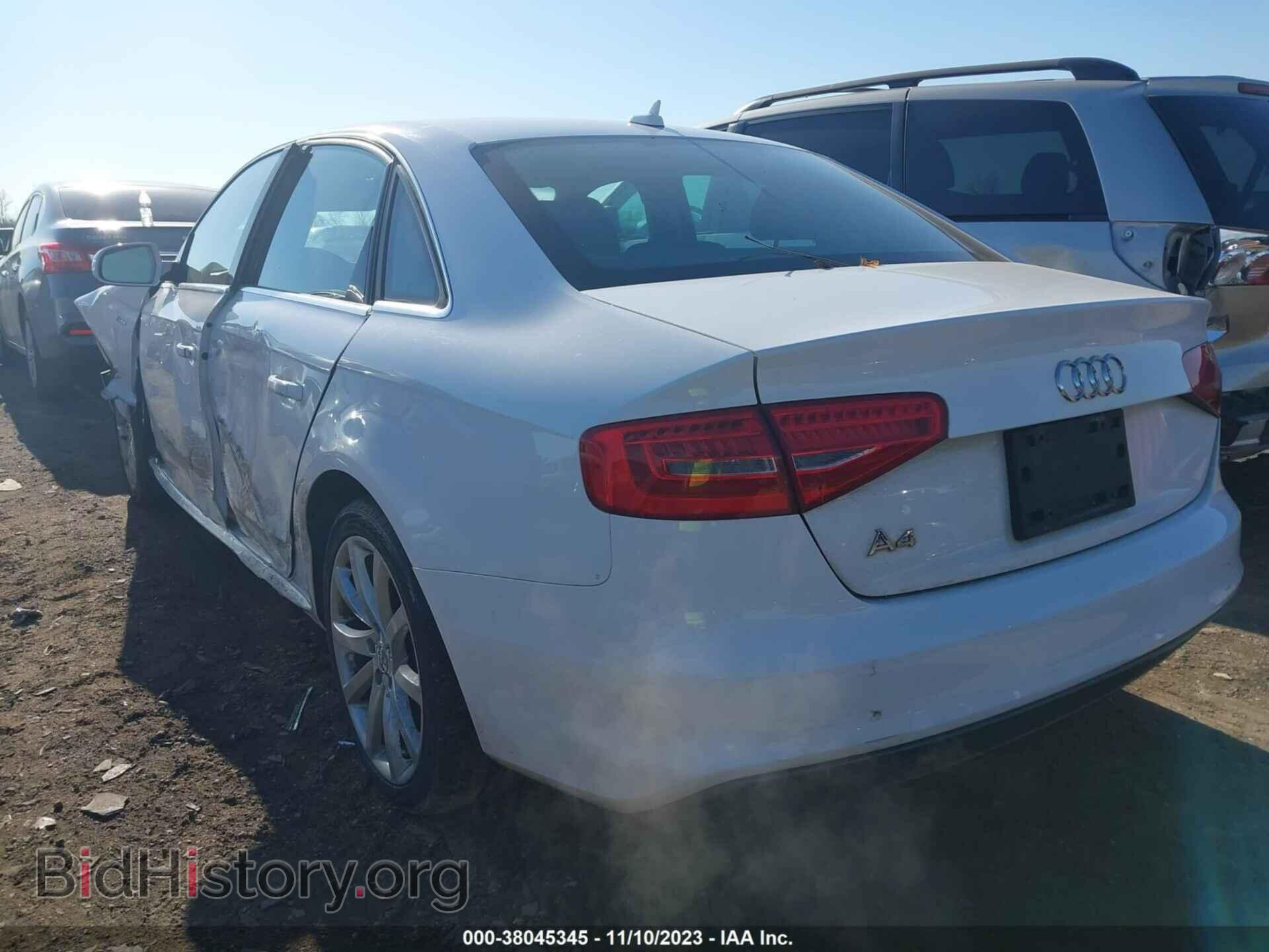 2014 AUDI A4 - VIN: WAUBFAFL3EN033841 - Фото 3