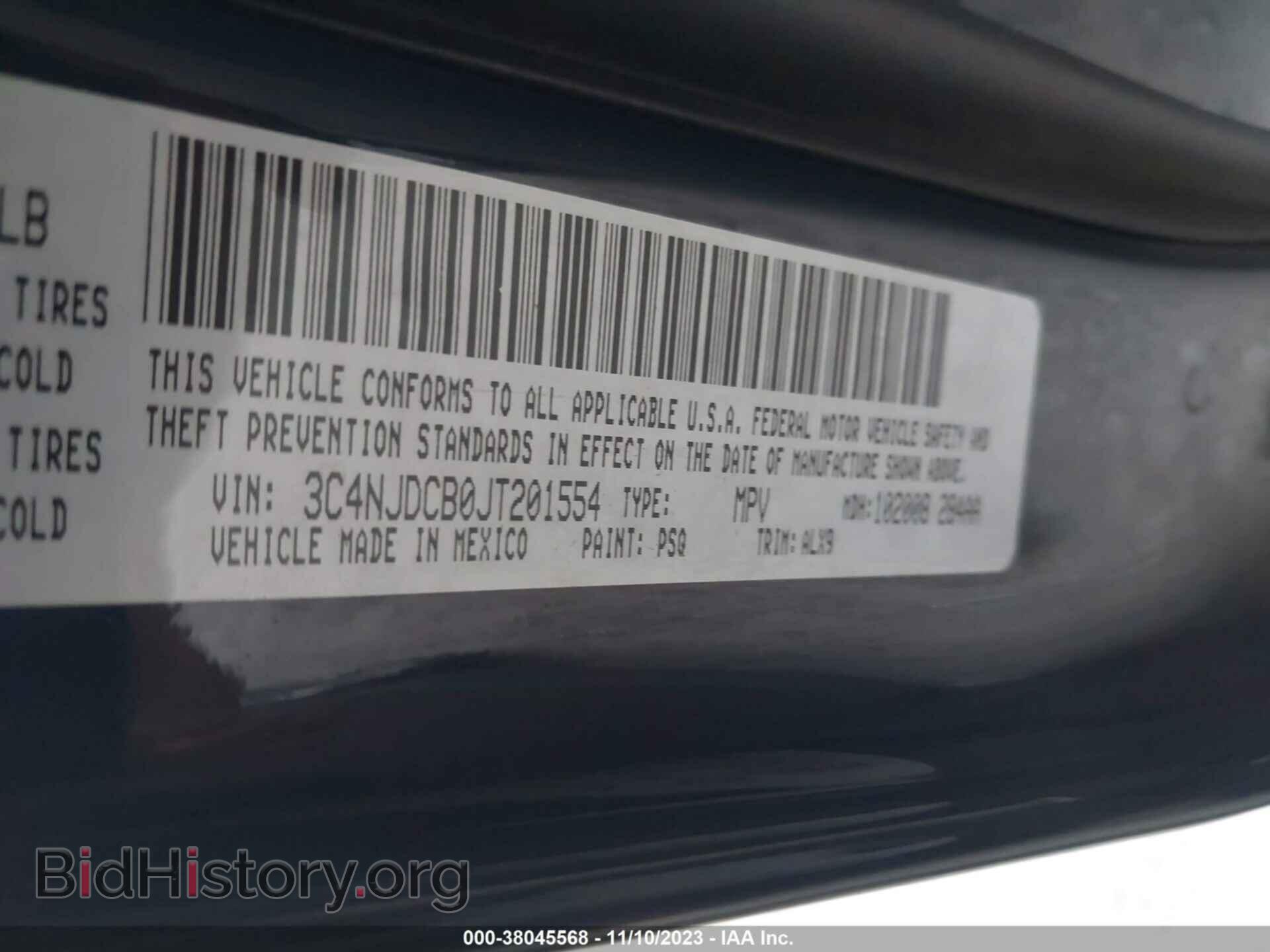 2018 JEEP COMPASS - VIN: 3C4NJDCB0JT201554 - Фото 9
