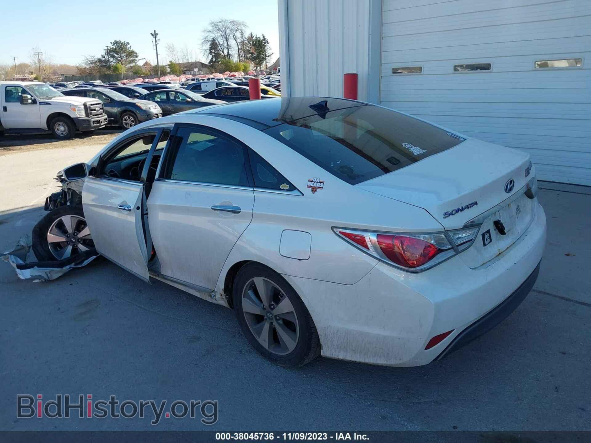 2012 HYUNDAI SONATA - VIN: KMHEC4A41CA041611 - Фото 3