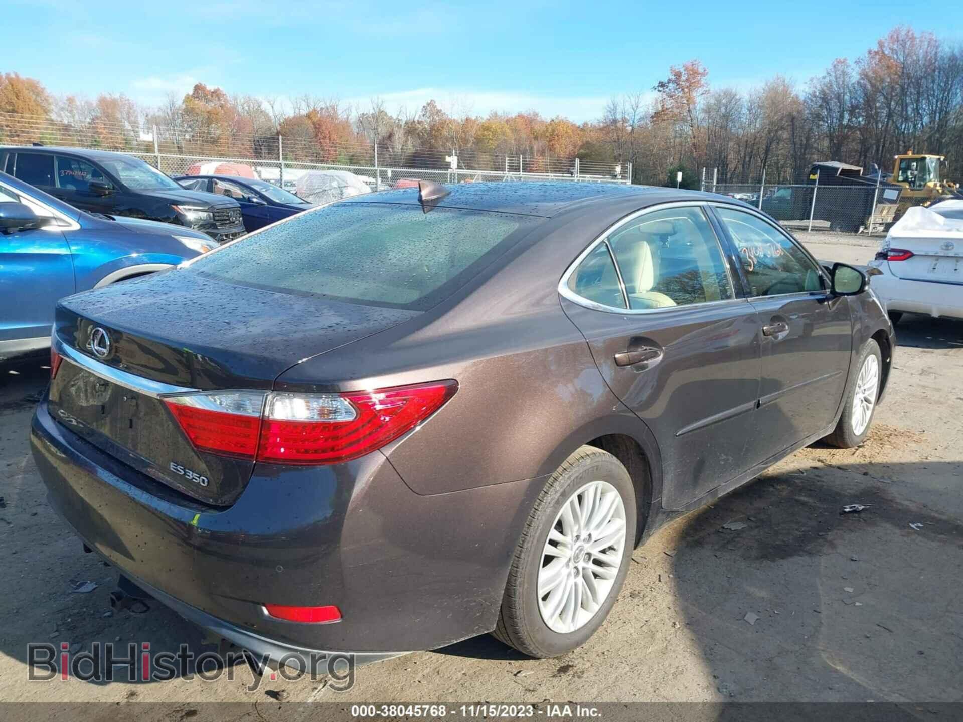2015 LEXUS ES 350 - VIN: JTHBK1GG0F2178577 - Фото 4