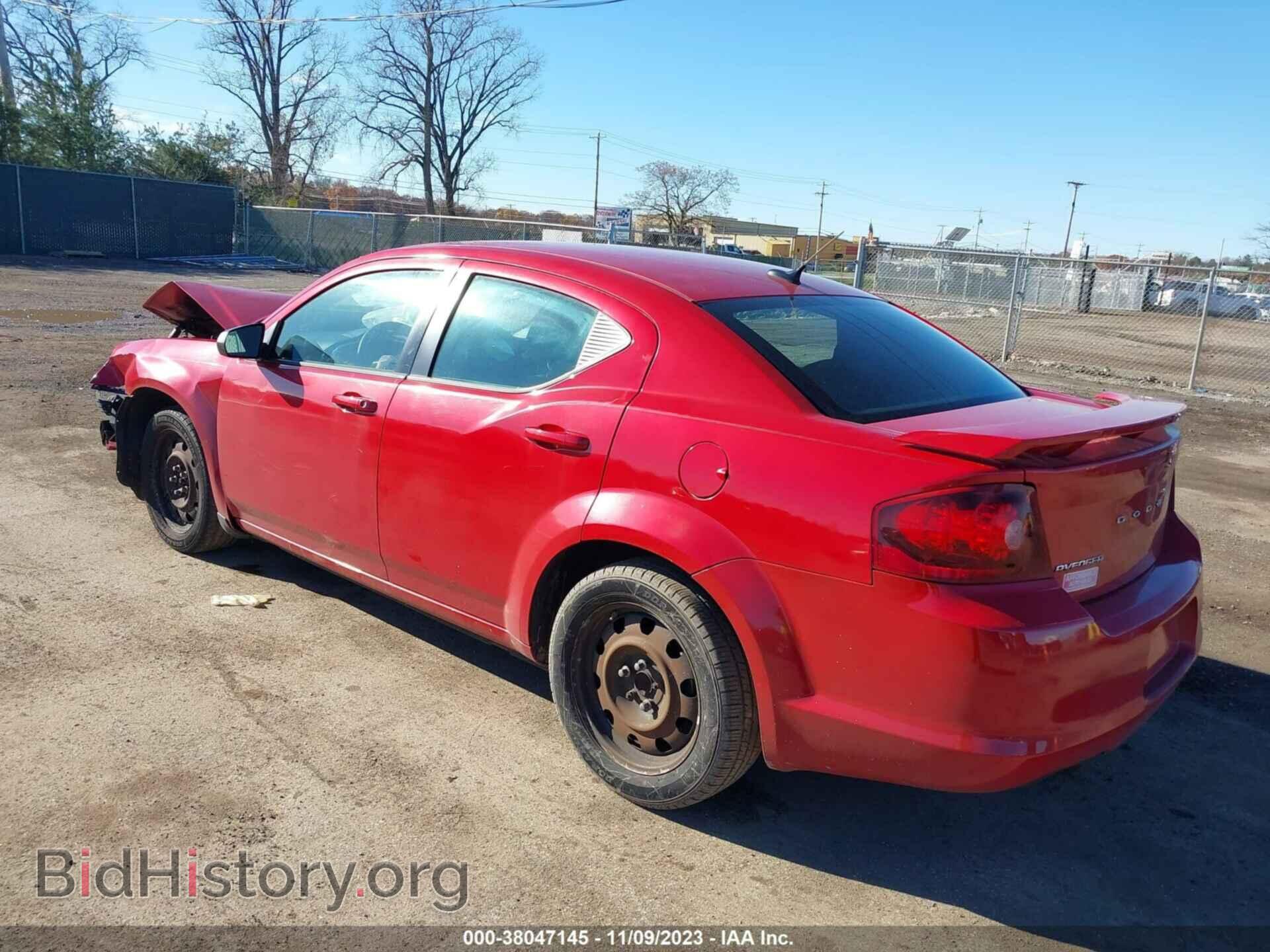2013 DODGE AVENGER - VIN: 1C3CDZAB0DN591773 - Фото 3