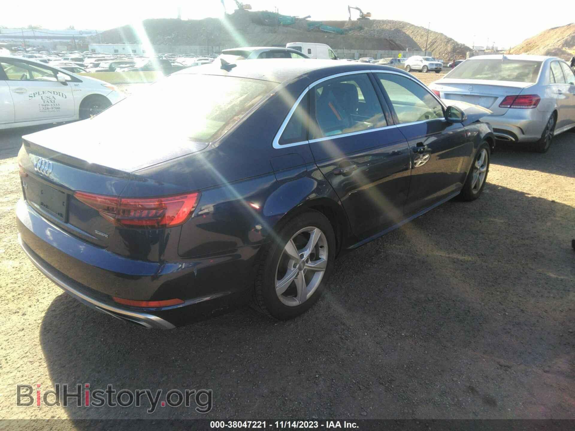 2019 AUDI A4 - VIN: WAUDNAF48KA012751 - Фото 4