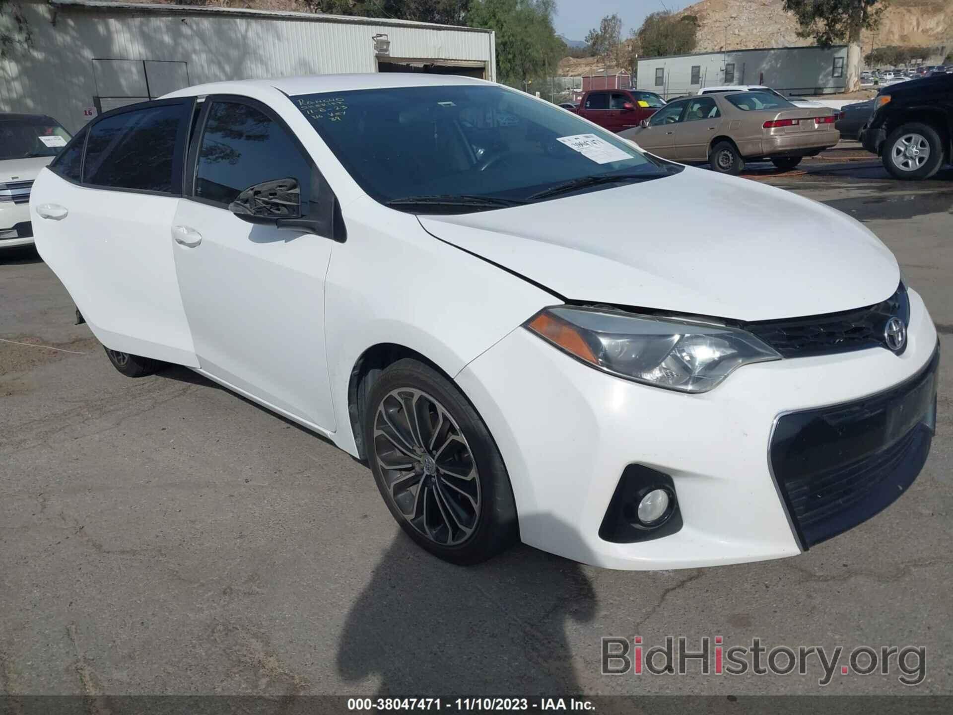 Photo 2T1BURHE4GC723643 - TOYOTA COROLLA 2016