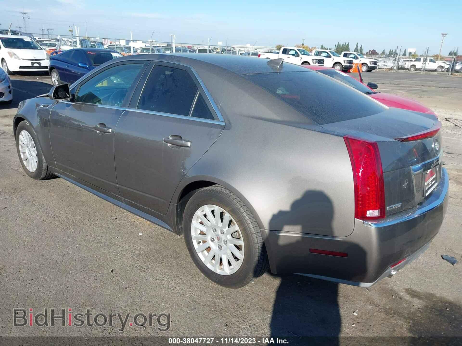 2012 CADILLAC CTS - VIN: 1G6DA5E55C0133327 - Фото 3