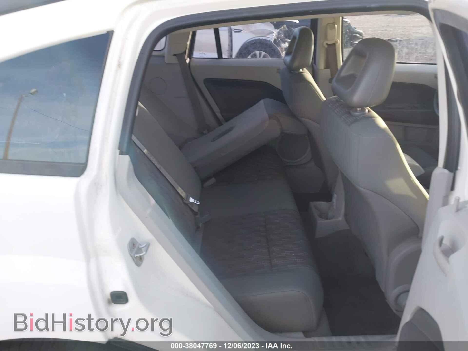 2007 DODGE CALIBER - VIN: 1B3HB48BX7D313037 - Фото 8