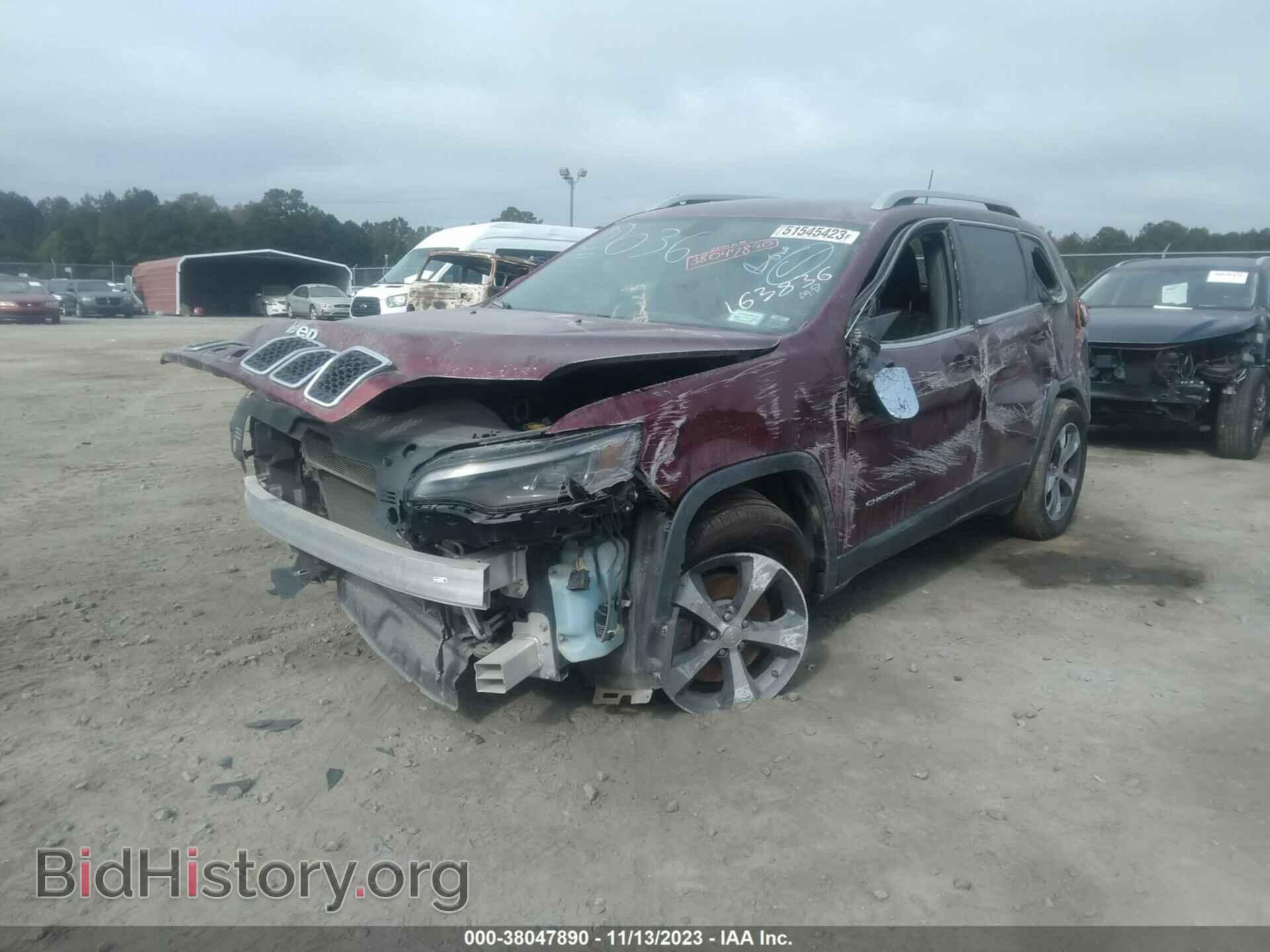 2019 JEEP CHEROKEE - VIN: 1C4PJMDN4KD163836 - Фото 2