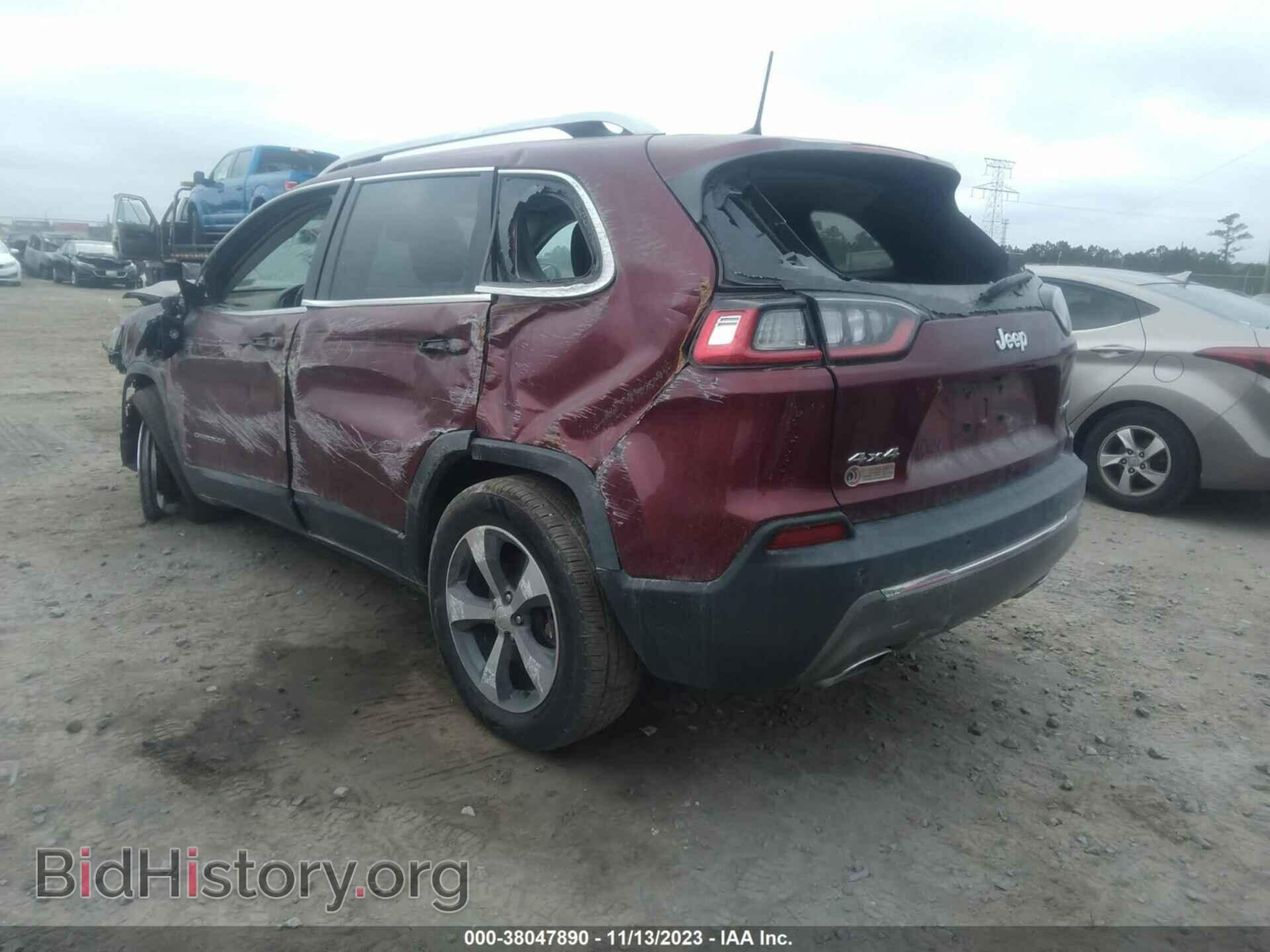 2019 JEEP CHEROKEE - VIN: 1C4PJMDN4KD163836 - Фото 3