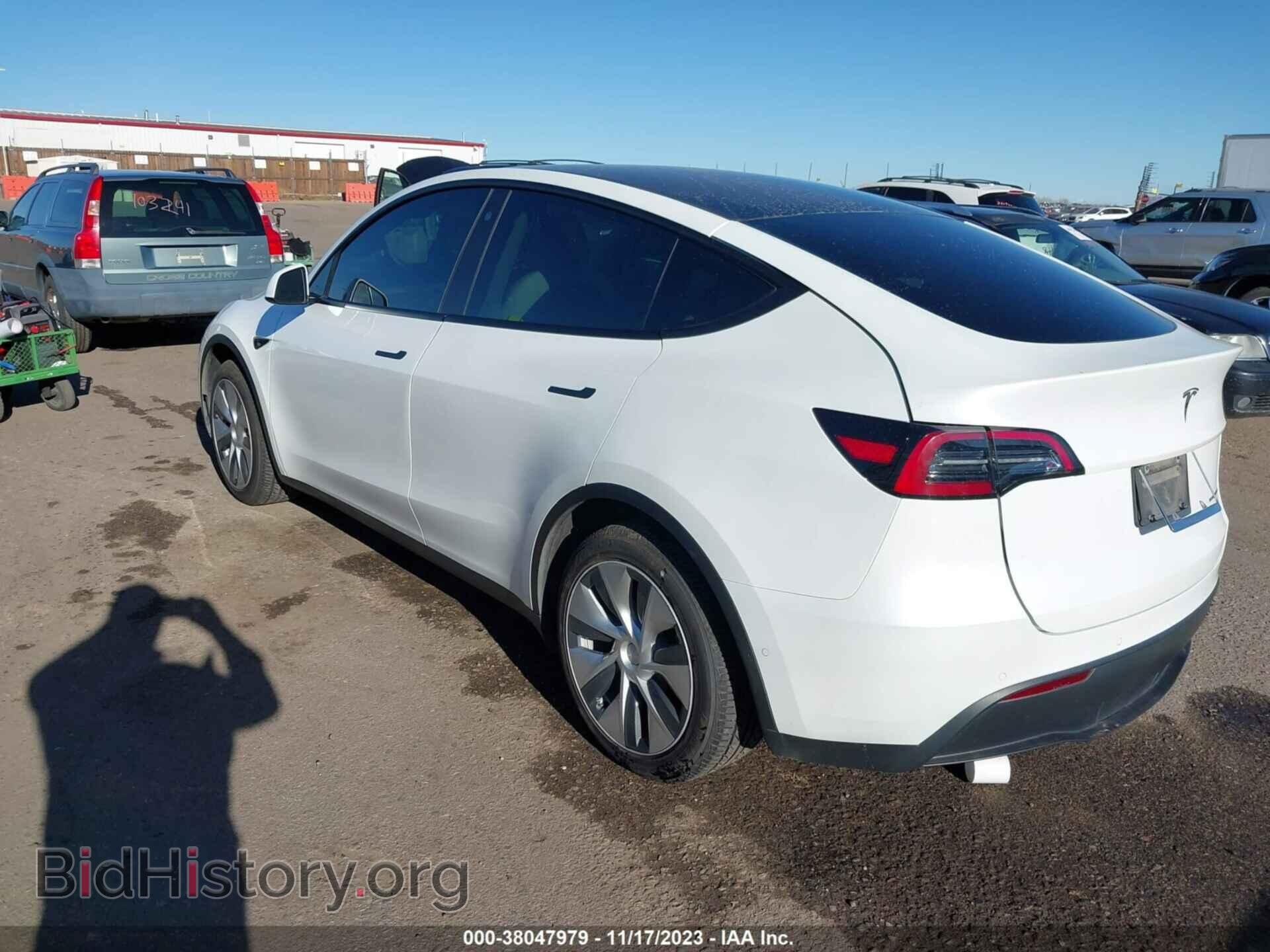 2021 TESLA MODEL Y - VIN: 5YJYGAEE5MF283852 - Фото 3