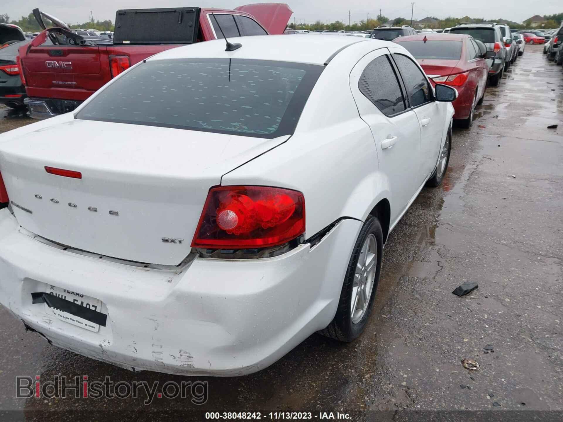 2012 DODGE AVENGER - VIN: 1C3CDZCBXCN192851 - Фото 4