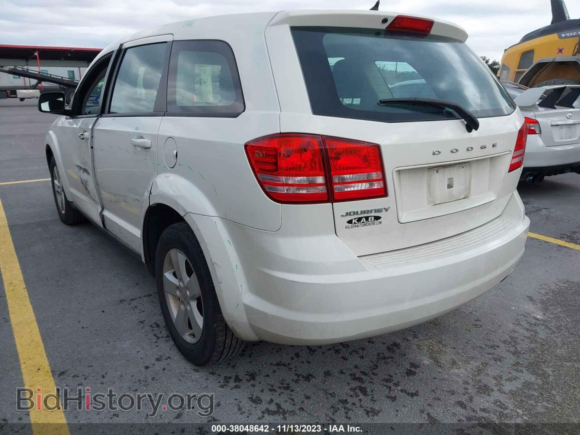 2013 DODGE JOURNEY - VIN: 3C4PDCAB8DT576626 - Фото 3