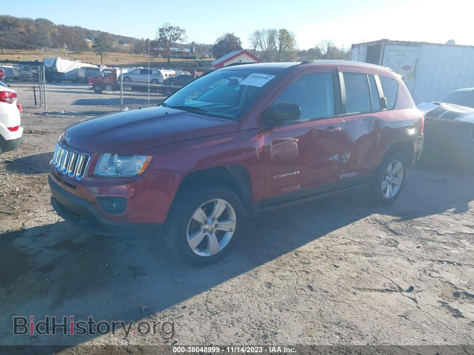 2012 JEEP COMPASS - VIN: 1C4NJCBB2CD526078 - Фото 2