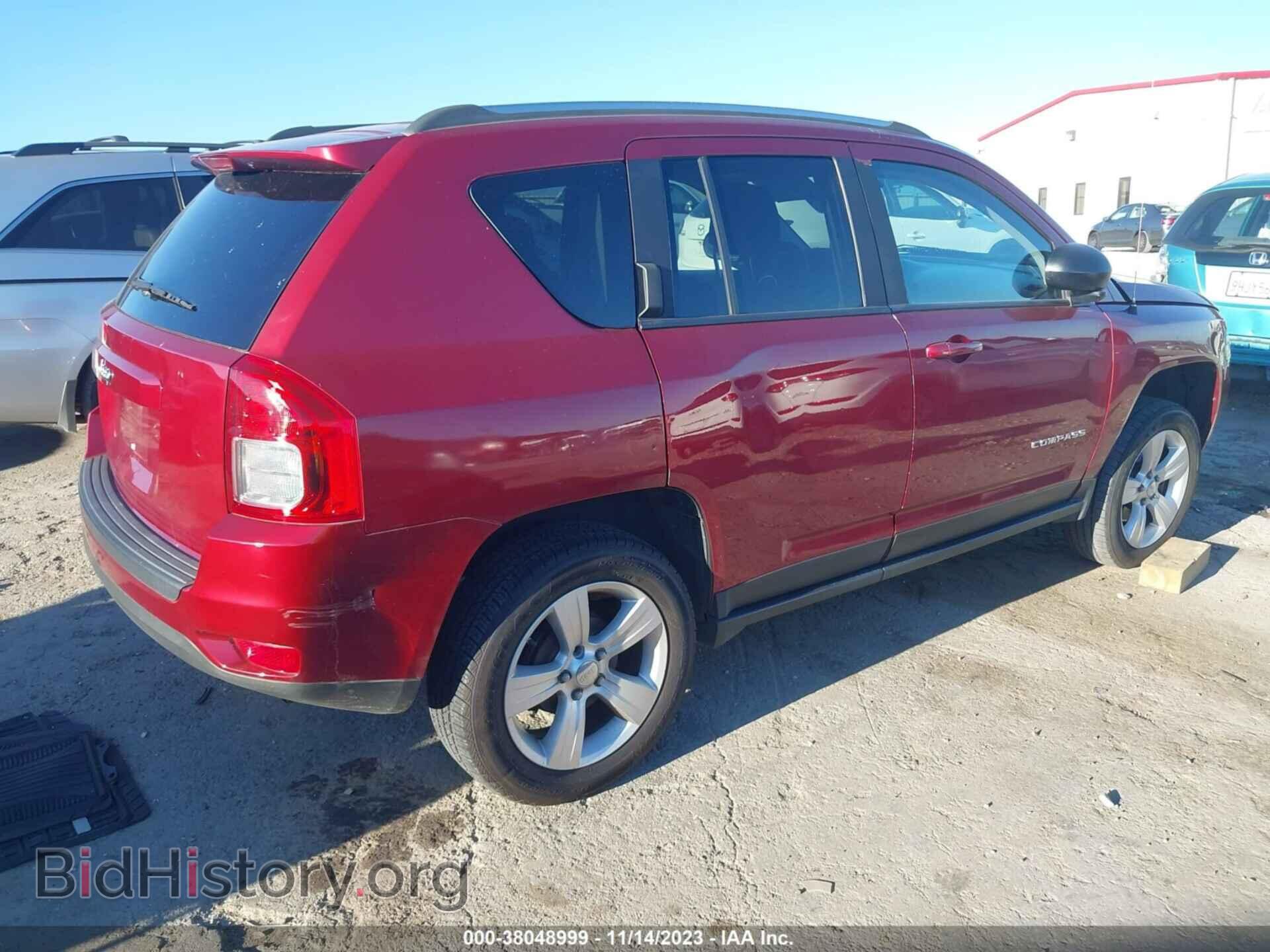 2012 JEEP COMPASS - VIN: 1C4NJCBB2CD526078 - Фото 4