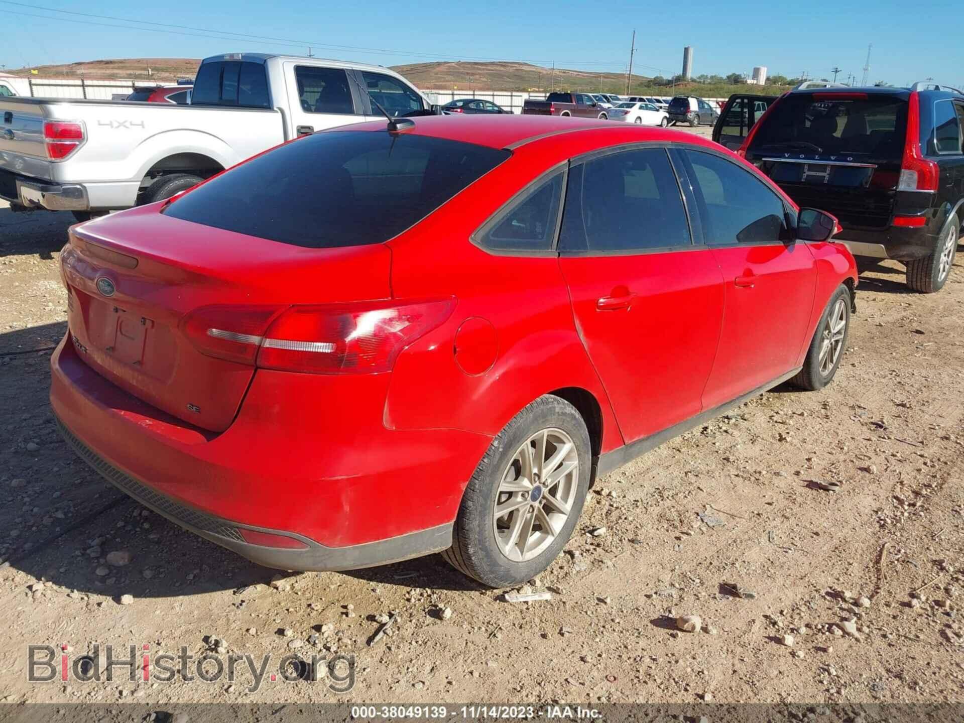 2016 FORD FOCUS - VIN: 1FADP3F2XGL345297 - Фото 4