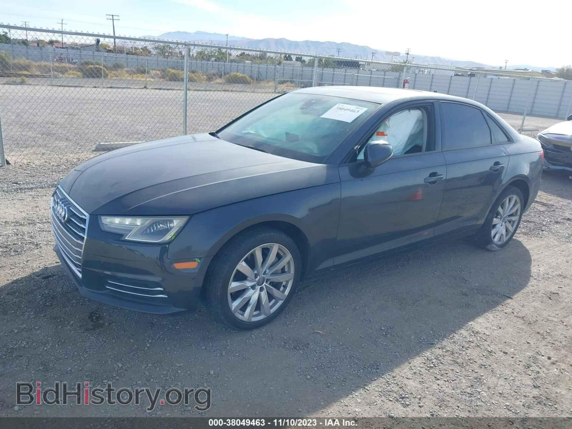 2017 AUDI A4 - VIN: WAUGNAF41HN025808 - Фото 2