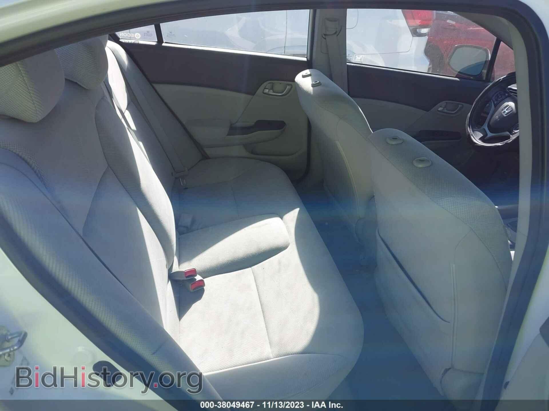 2012 HONDA CIVIC - VIN: 19XFB2F5XCE304550 - Photo 8