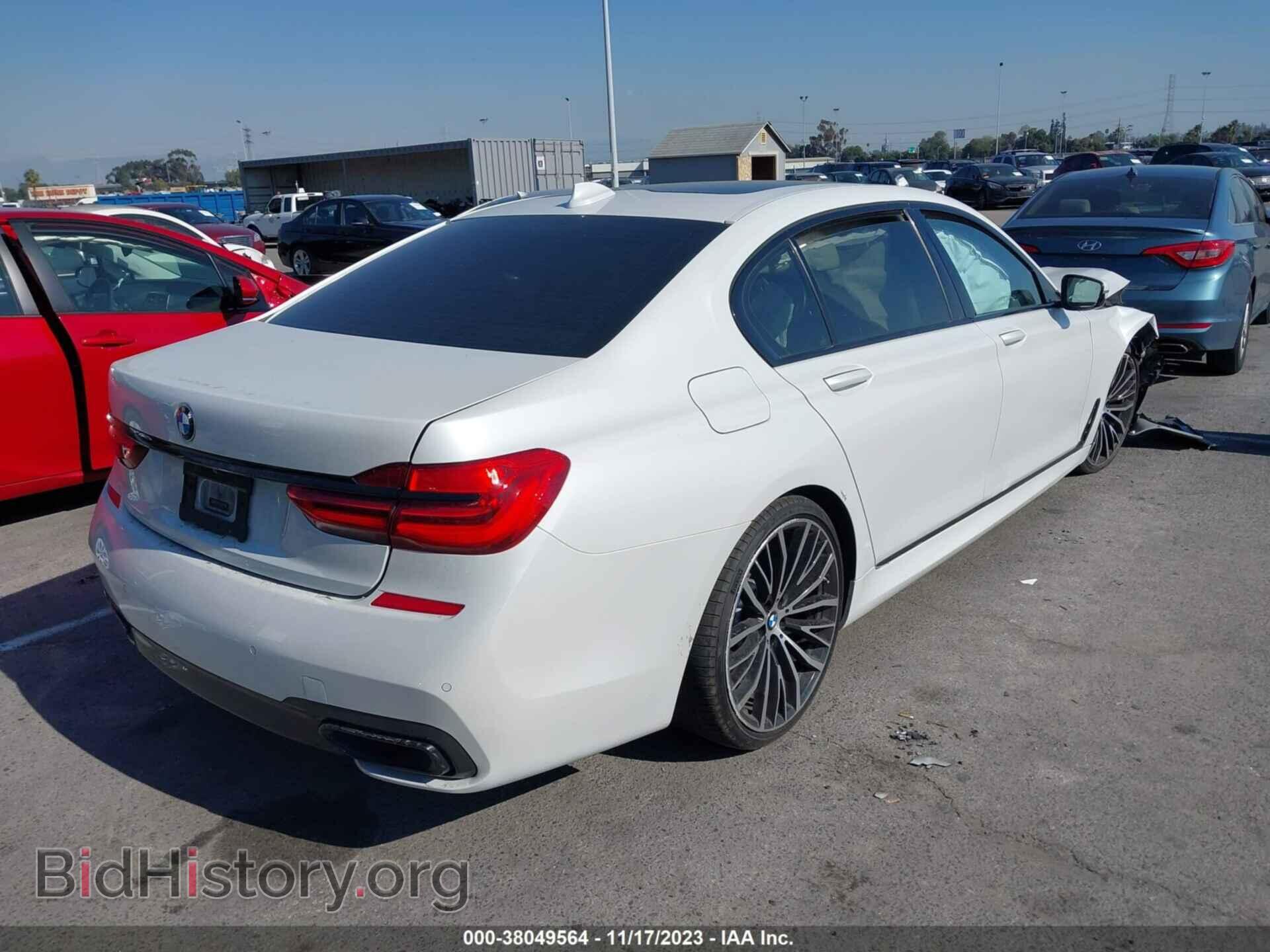 2019 BMW 740I - VIN: WBA7E2C52KB216763 - Фото 4