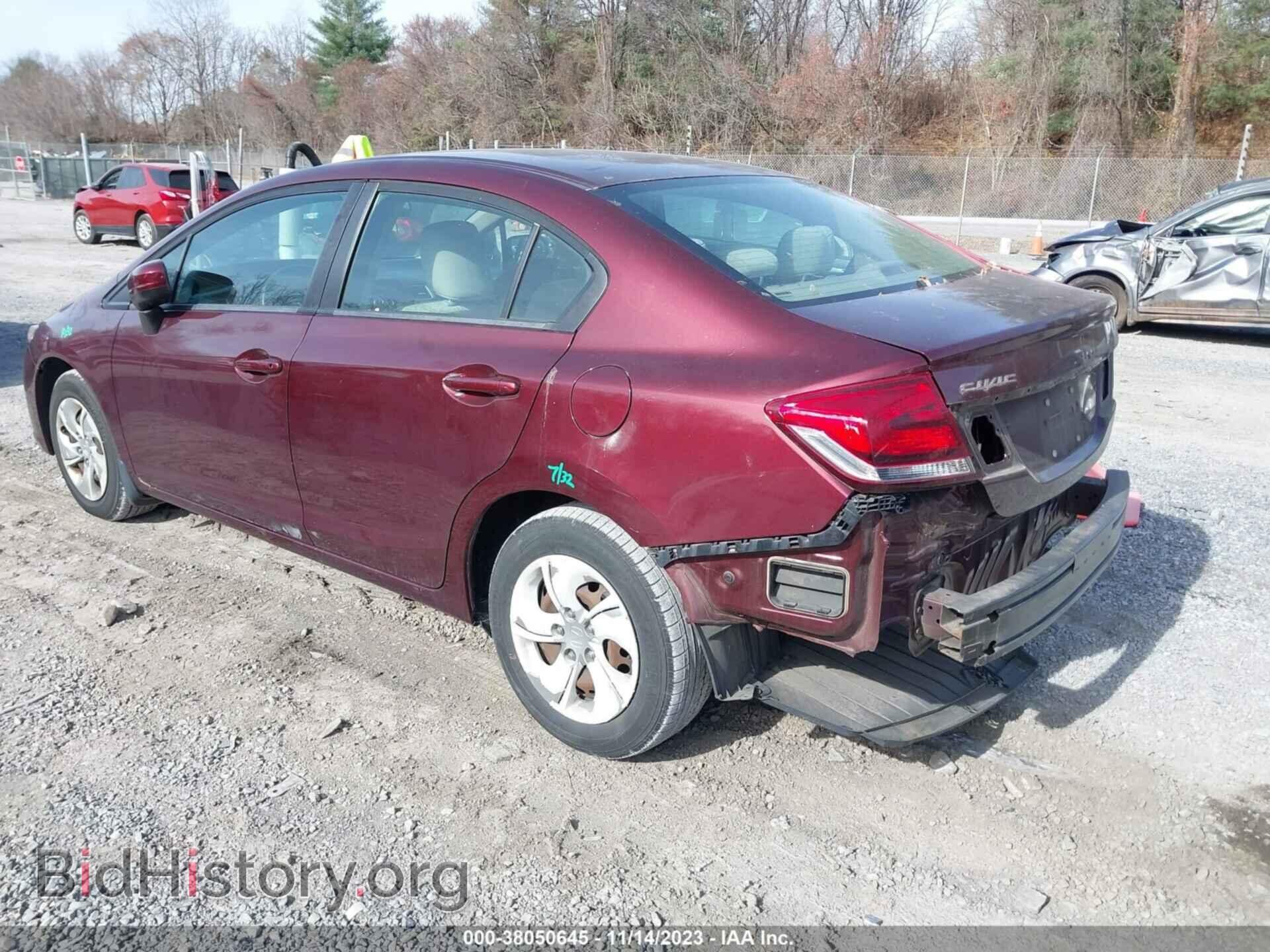 2015 HONDA CIVIC - VIN: 19XFB2F51FE229192 - Photo 3