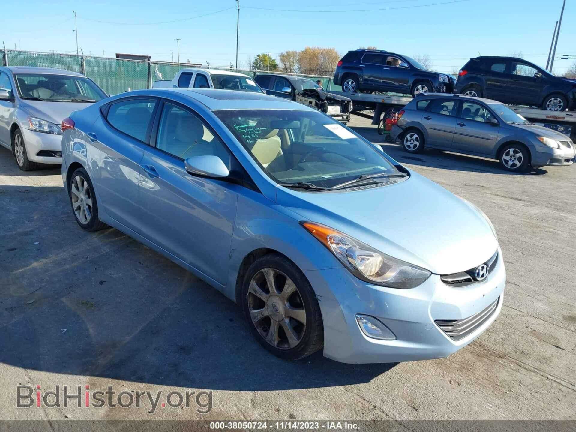 Photo KMHDH4AE8BU139263 - HYUNDAI ELANTRA 2011