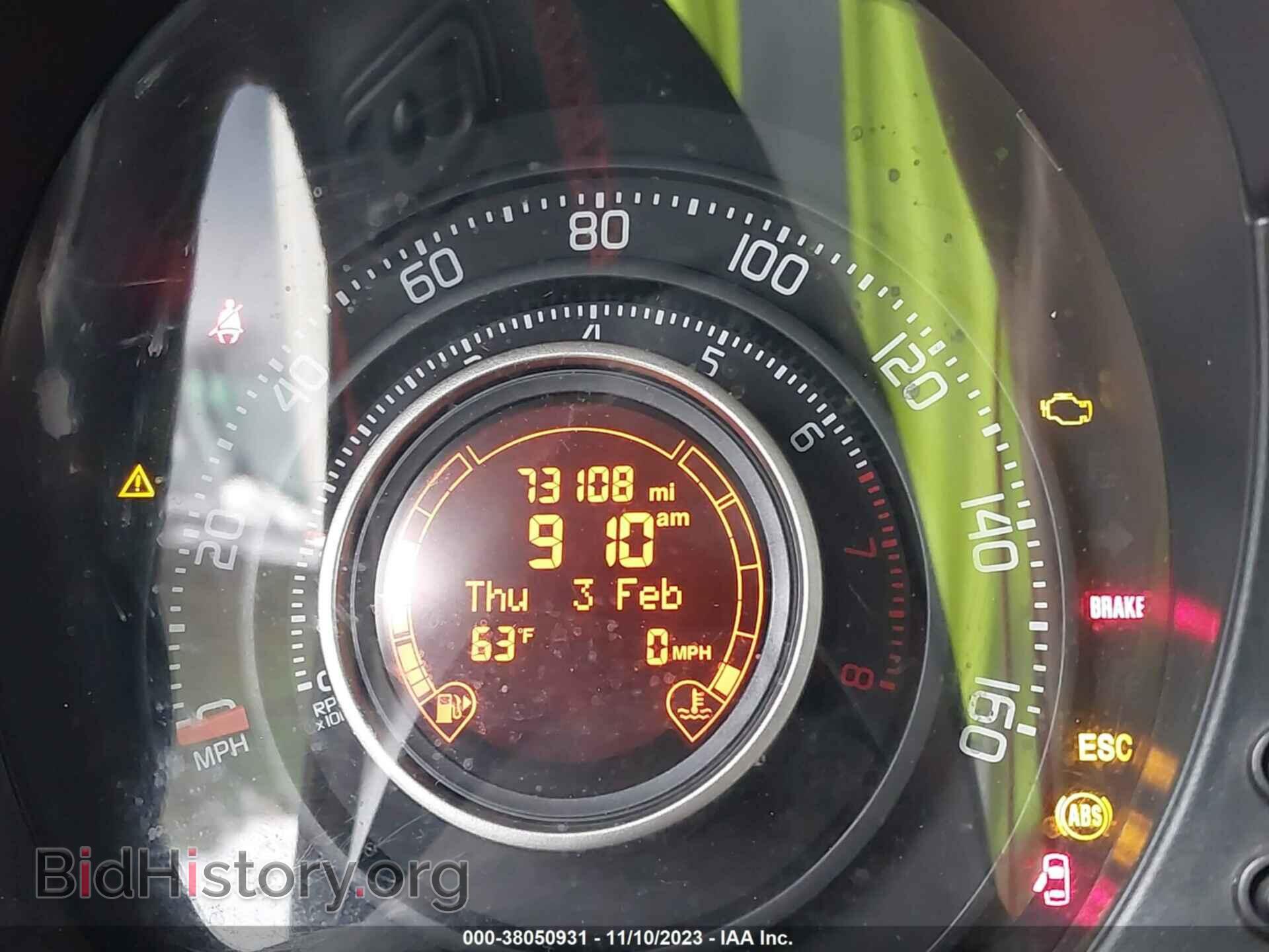 2012 FIAT 500 - VIN: 3C3CFFFHXCT314083 - Фото 7