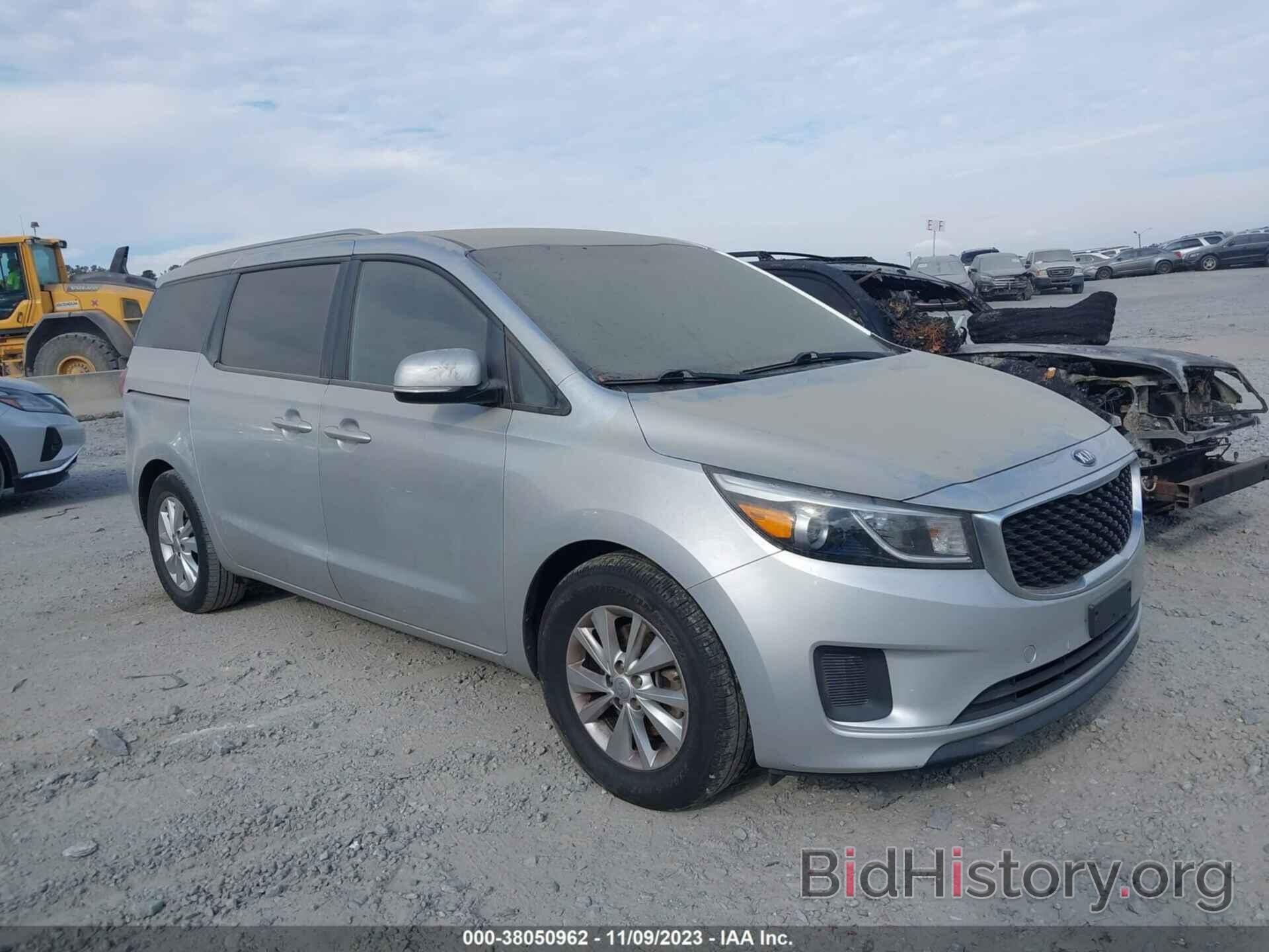 Фотография KNDMB5C19G6124398 - KIA SEDONA 2016