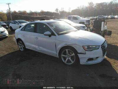 2015 Audi A3 2.0T Premium, white — VIN WAUBFGFF5F1101353, IAAI