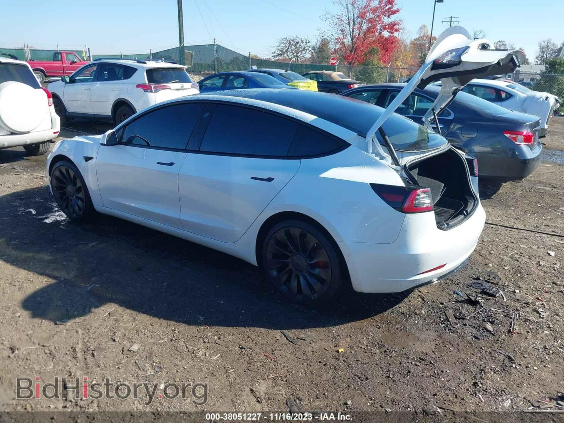 2021 TESLA MODEL 3 - VIN: 5YJ3E1EC0MF083377 - Фото 3